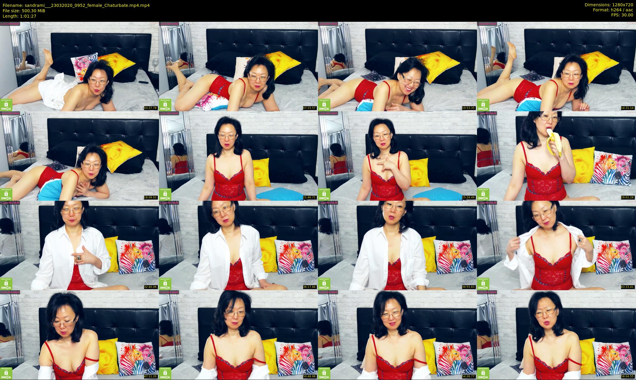 sandrami__ — 62 minute Chaturbate female cam show recording, 720p, Mar 23, 2020