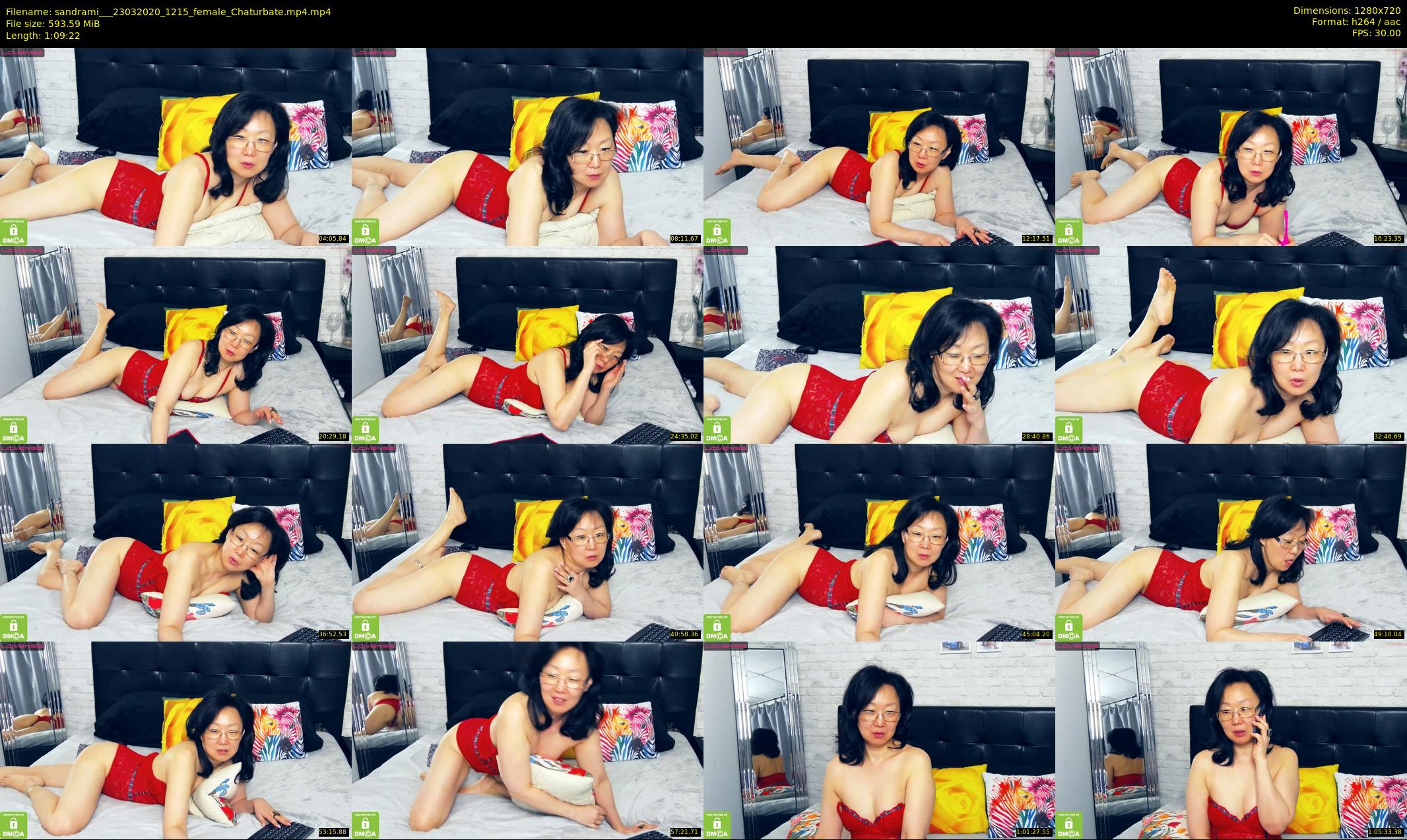 sandrami__ — 70 minute Chaturbate female cam show recording, 720p, Mar 23, 2020