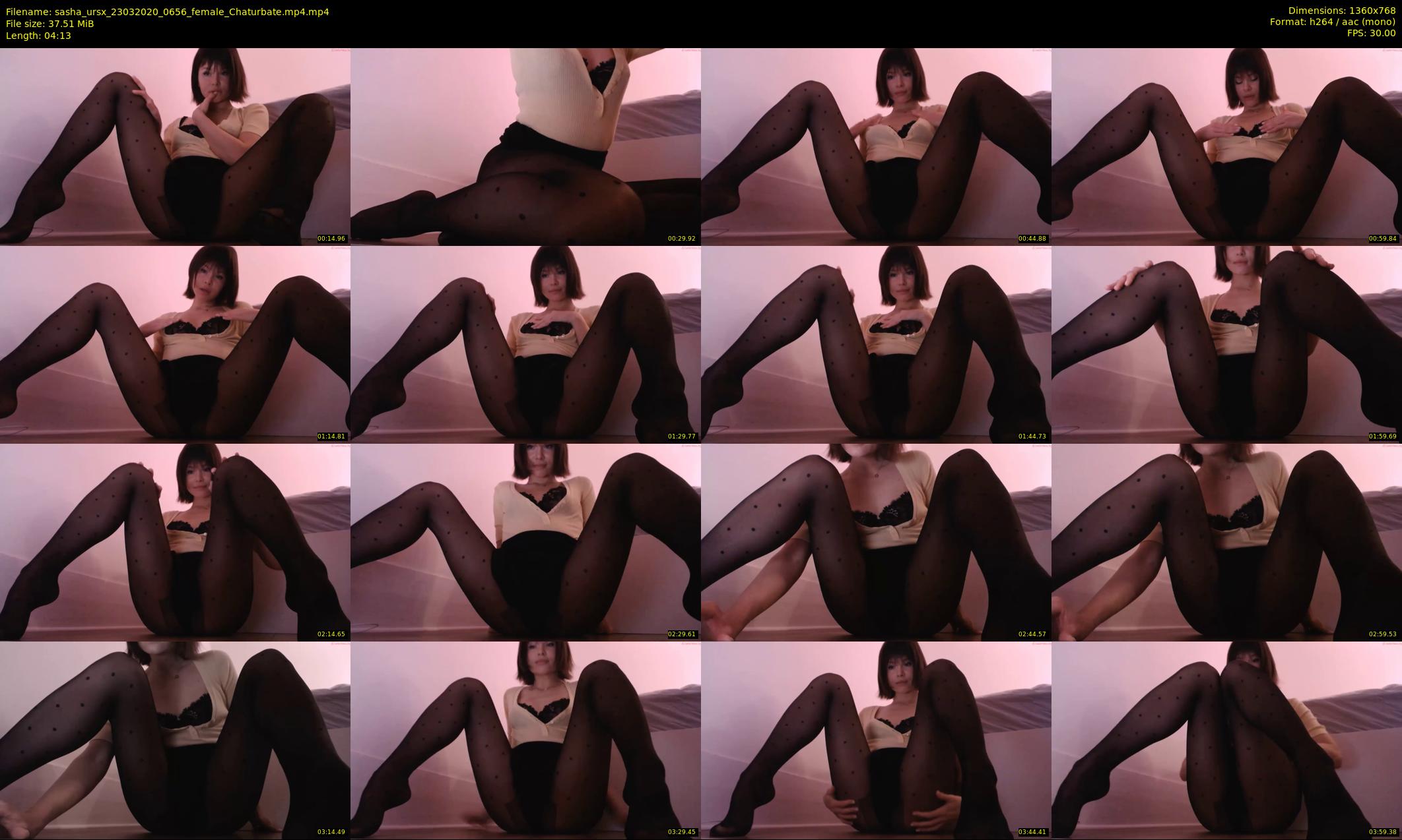 sasha_ursx — 5 minute Chaturbate female cam show recording, 720p, Mar 23, 2020