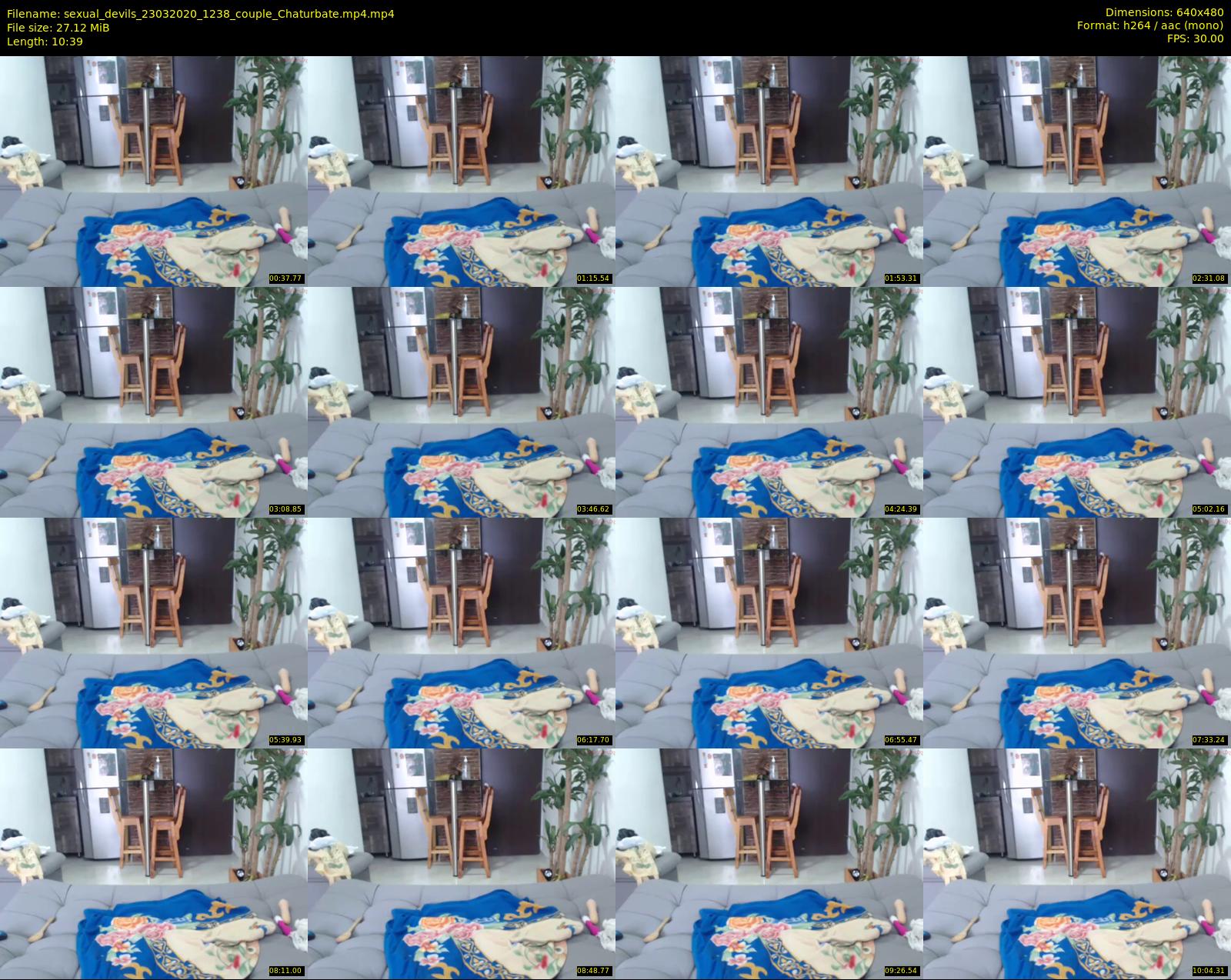 sexual_devils — 11 minute Chaturbate couple cam show recording, 480p, Mar 23, 2020