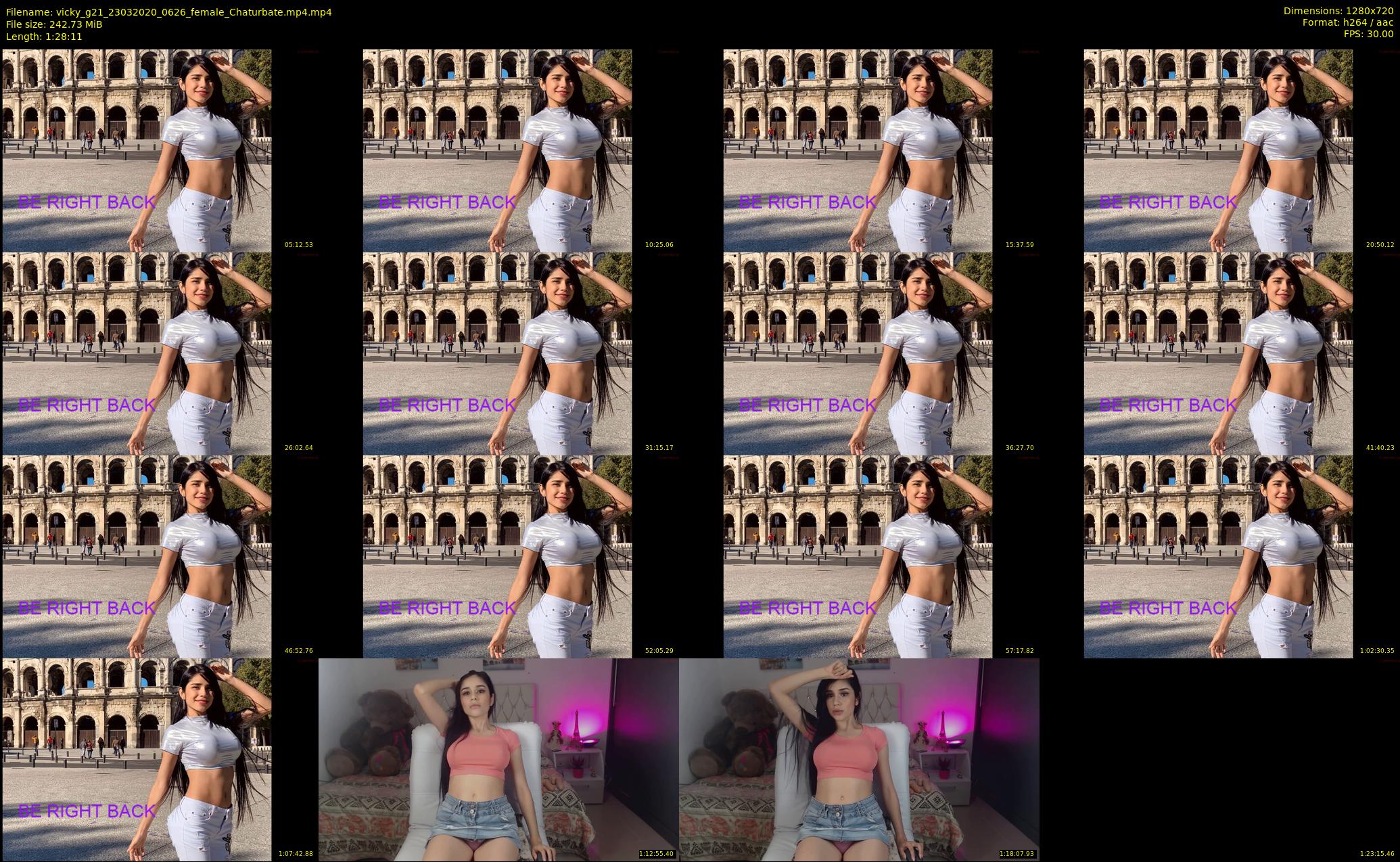 vicky_g21 — 89 minute Chaturbate female cam show recording, 720p, Mar 23, 2020