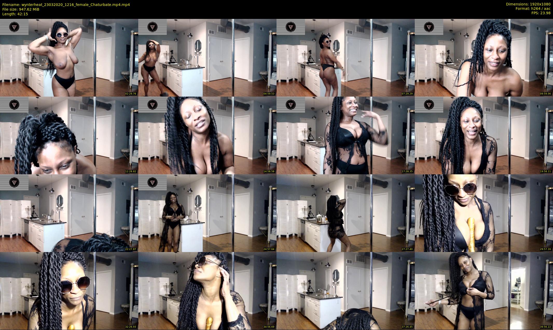 wynterheat — 43 minute Chaturbate female cam show recording, 1080p, Mar 23, 2020