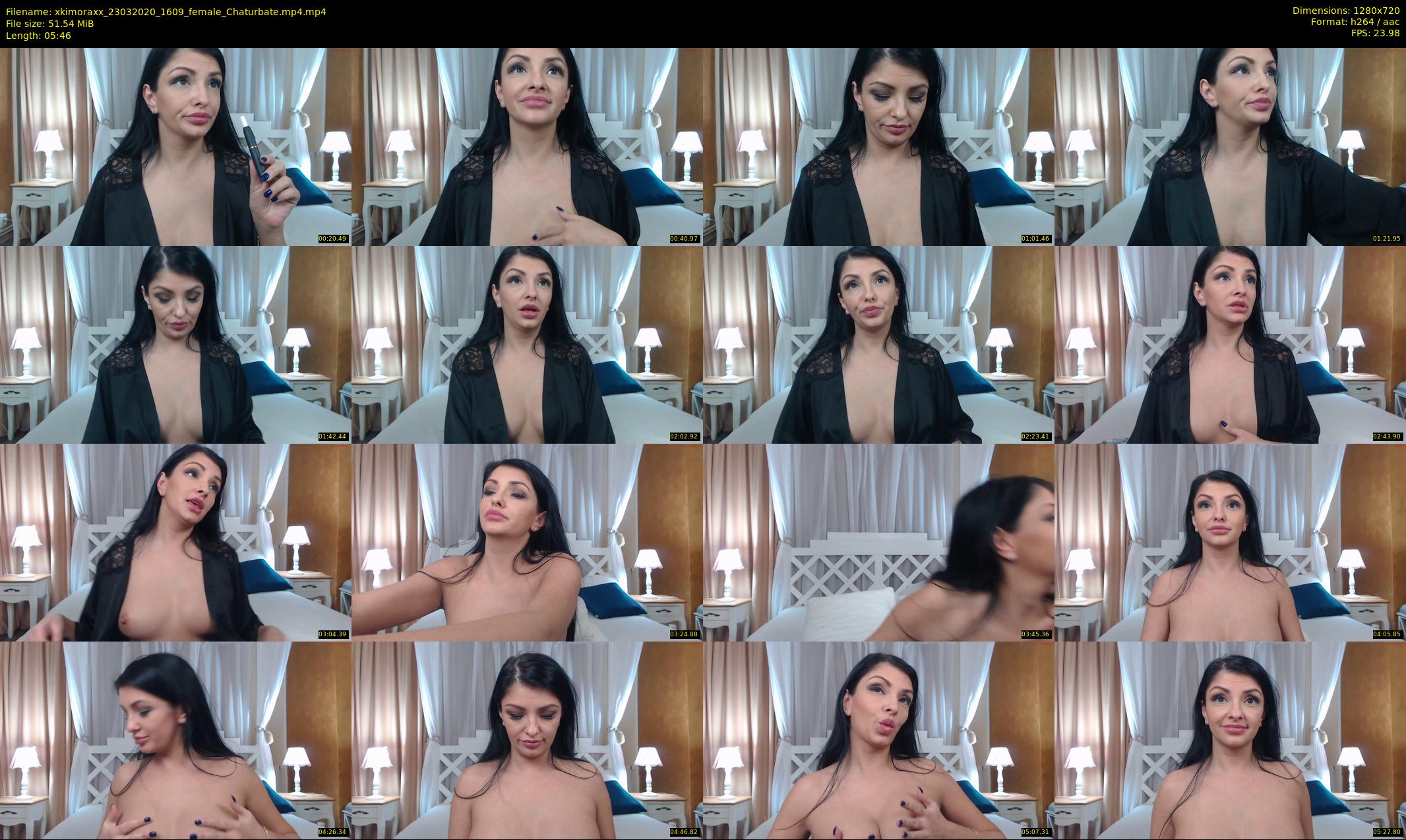 xkimoraxx — 6 minute Chaturbate female cam show recording, 720p, Mar 23, 2020