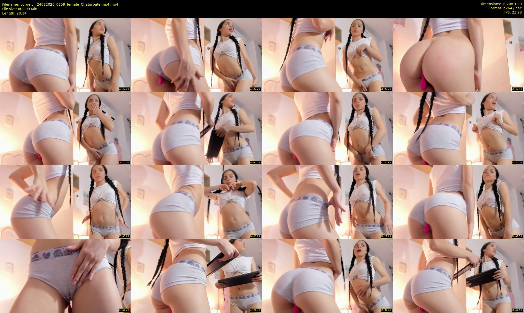 yorgely_ — 29 minute Chaturbate female cam show recording, 1080p, Mar 24, 2020