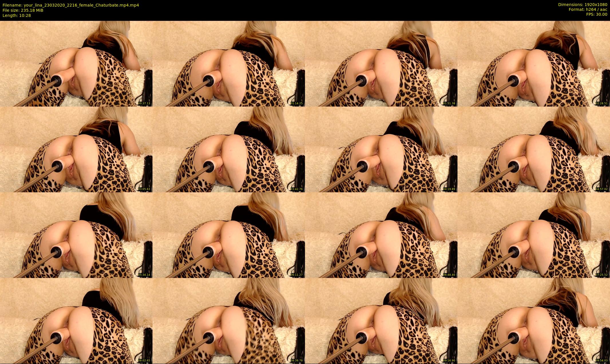 your_lina — 11 minute Chaturbate female cam show recording, 1080p, Mar 23, 2020