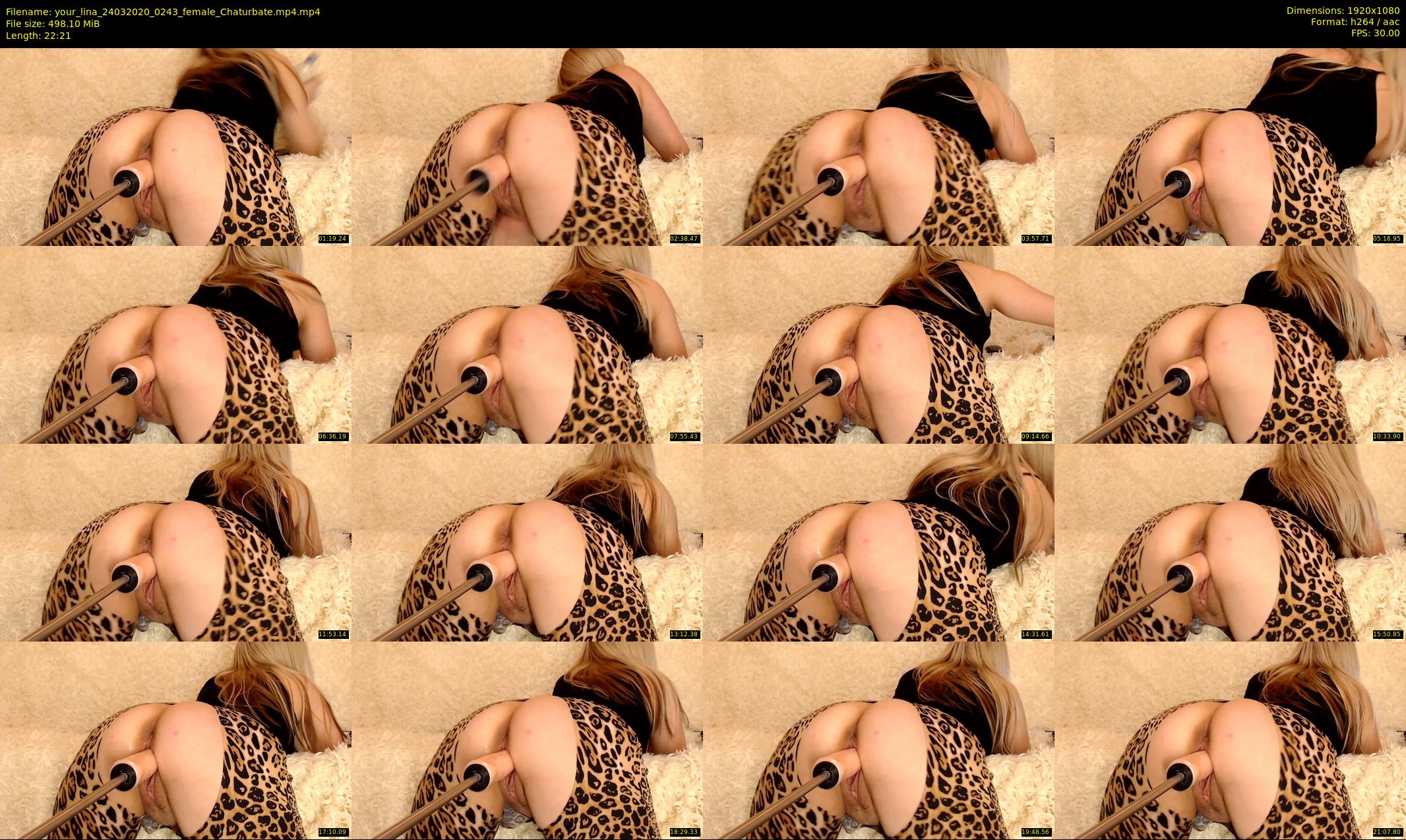 your_lina — 23 minute Chaturbate female cam show recording, 1080p, Mar 24, 2020