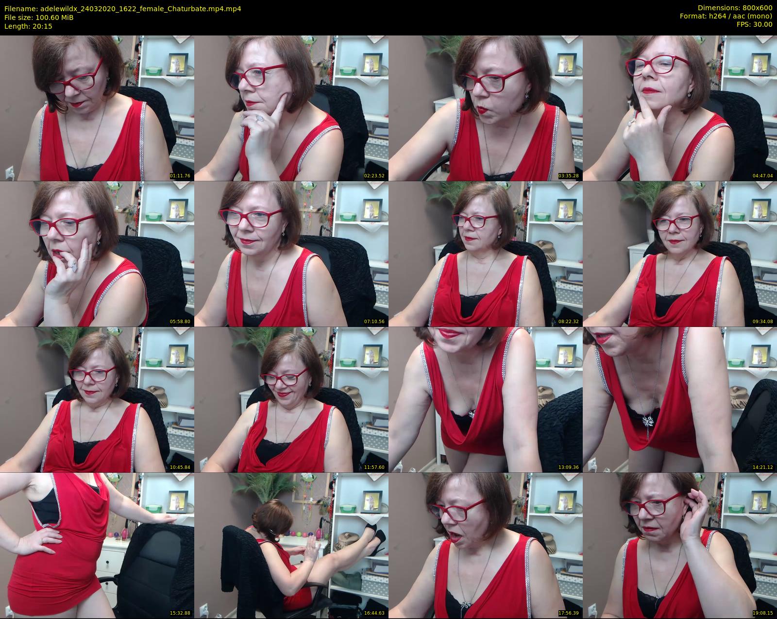 adelewildx — 21 minute Chaturbate female cam show recording, 480p, Mar 24, 2020