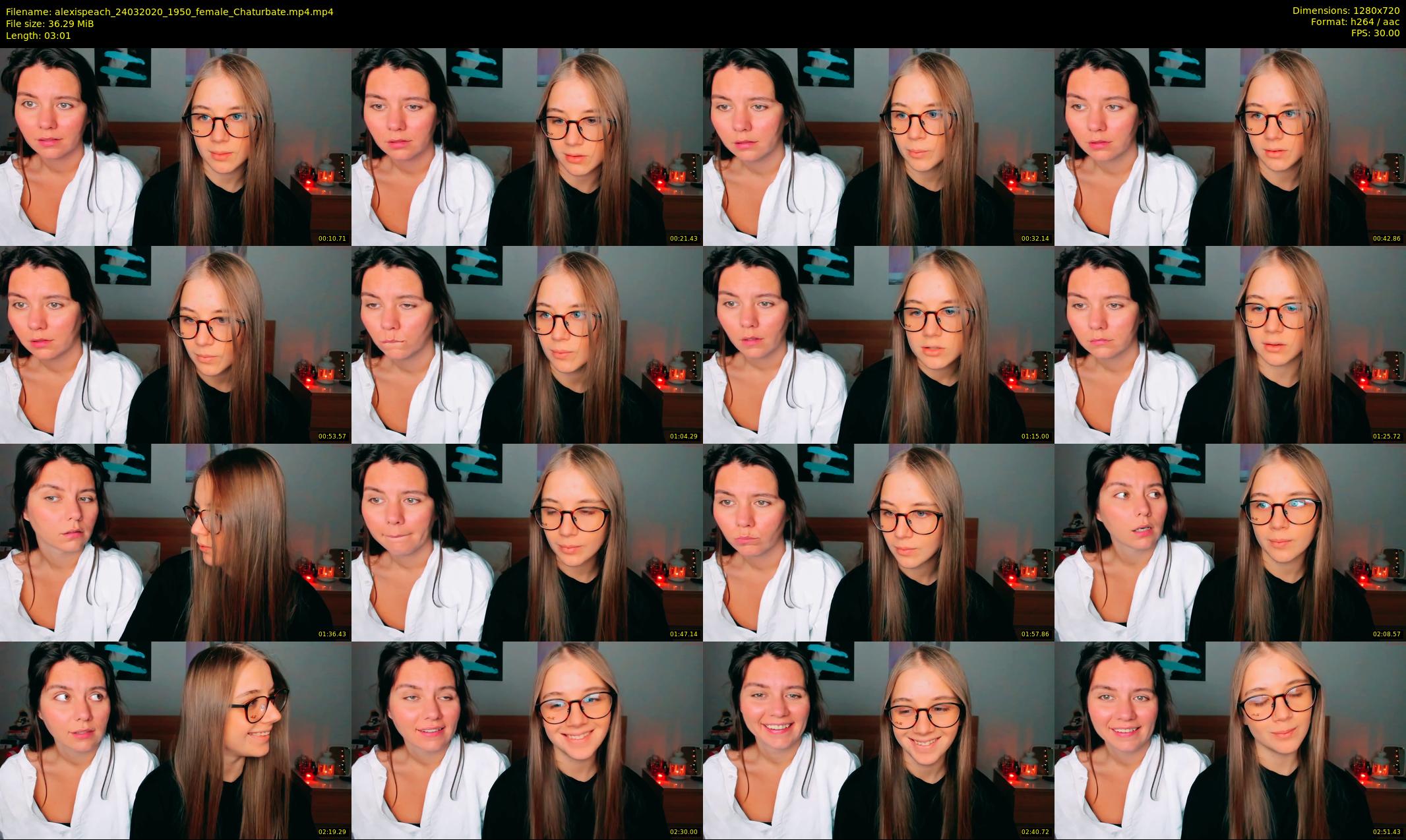 alexispeach — 4 minute Chaturbate female cam show recording, 720p, Mar 24, 2020