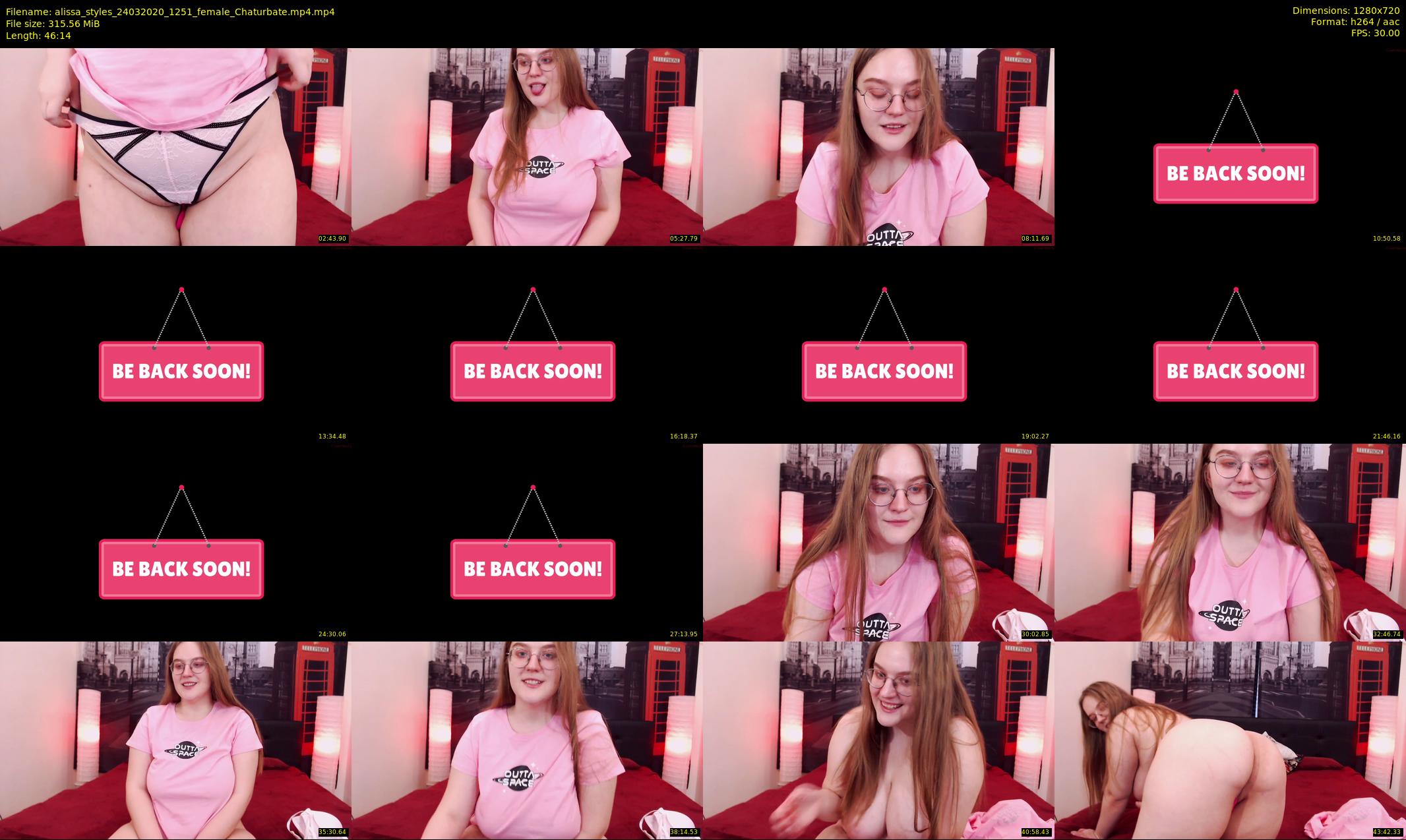 alissa_styles — 47 minute Chaturbate female cam show recording, 720p, Mar 24, 2020
