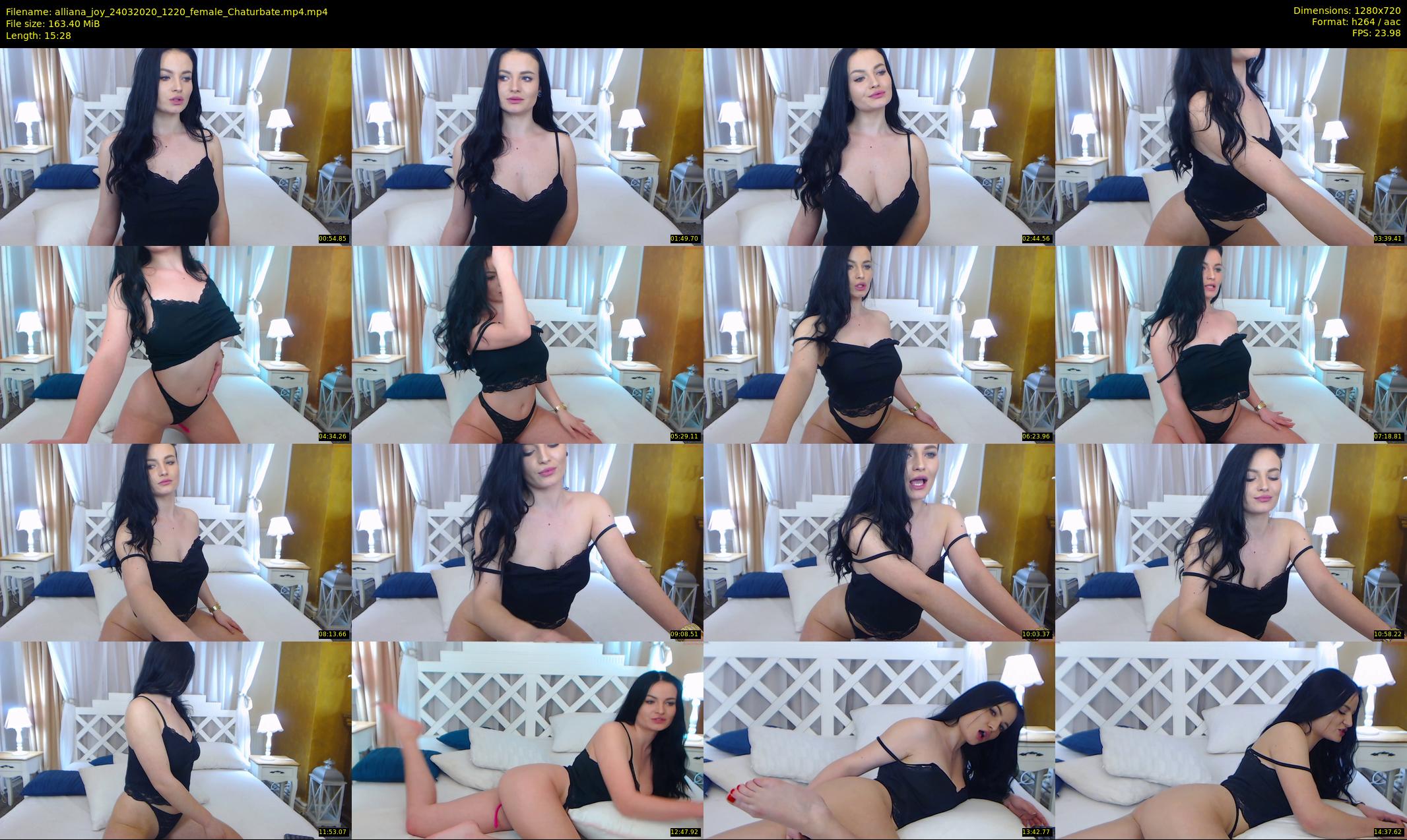 alliana_joy — 16 minute Chaturbate female cam show recording, 720p, Mar 24, 2020