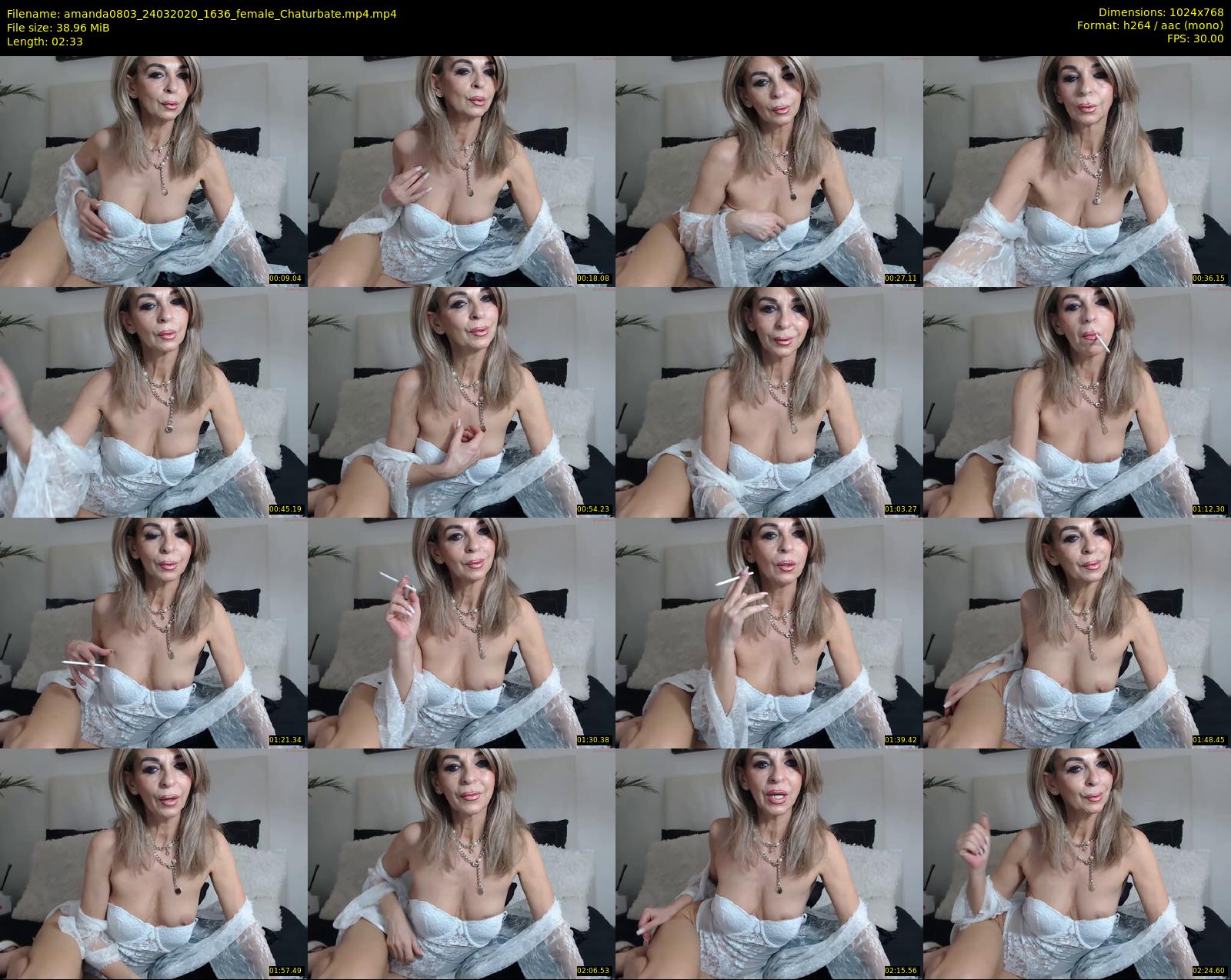 amanda0803 — 3 minute Chaturbate female cam show recording, 720p, Mar 24, 2020