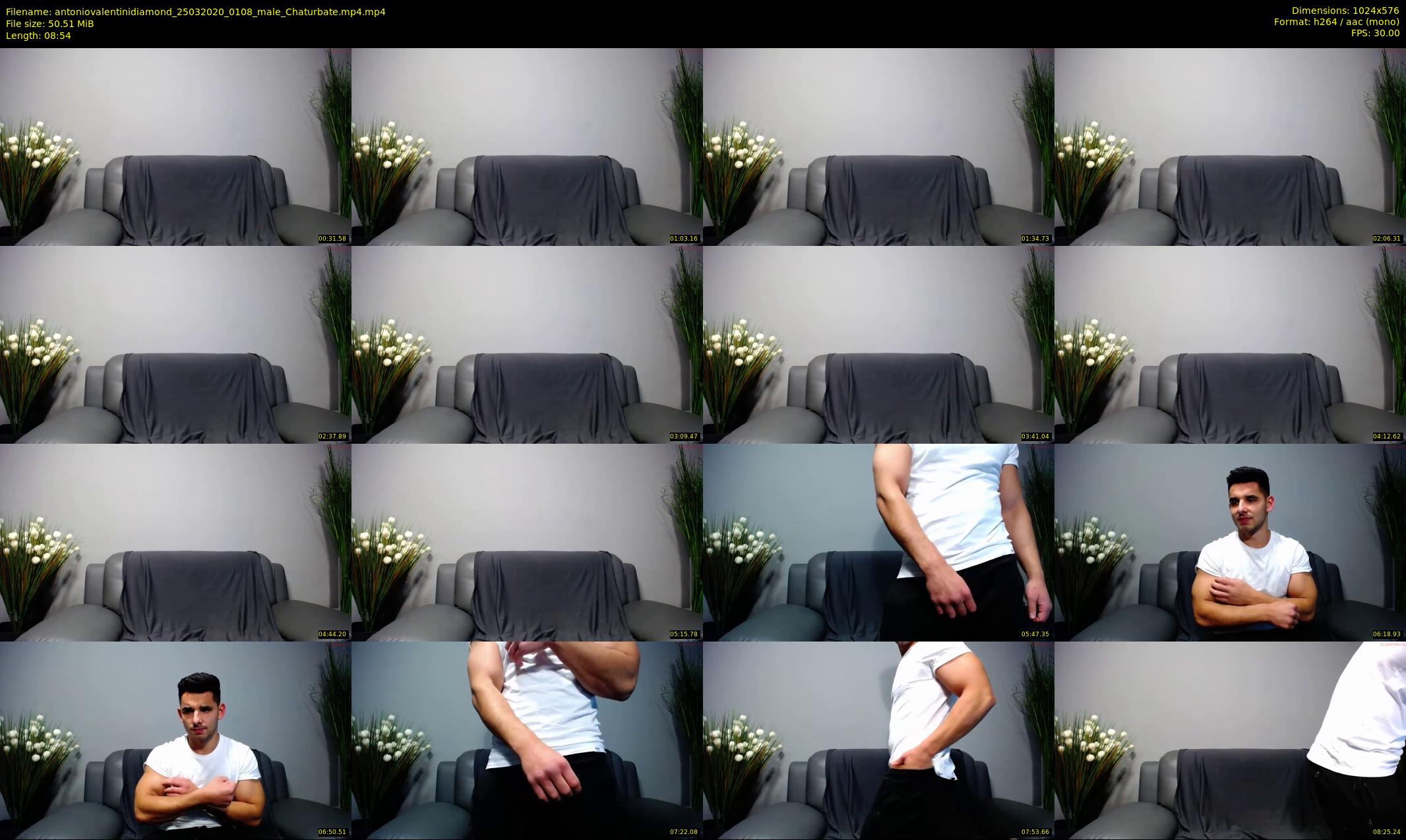 antoniovalentinidiamond — 9 minute Chaturbate male cam show recording, 480p, Mar 25, 2020