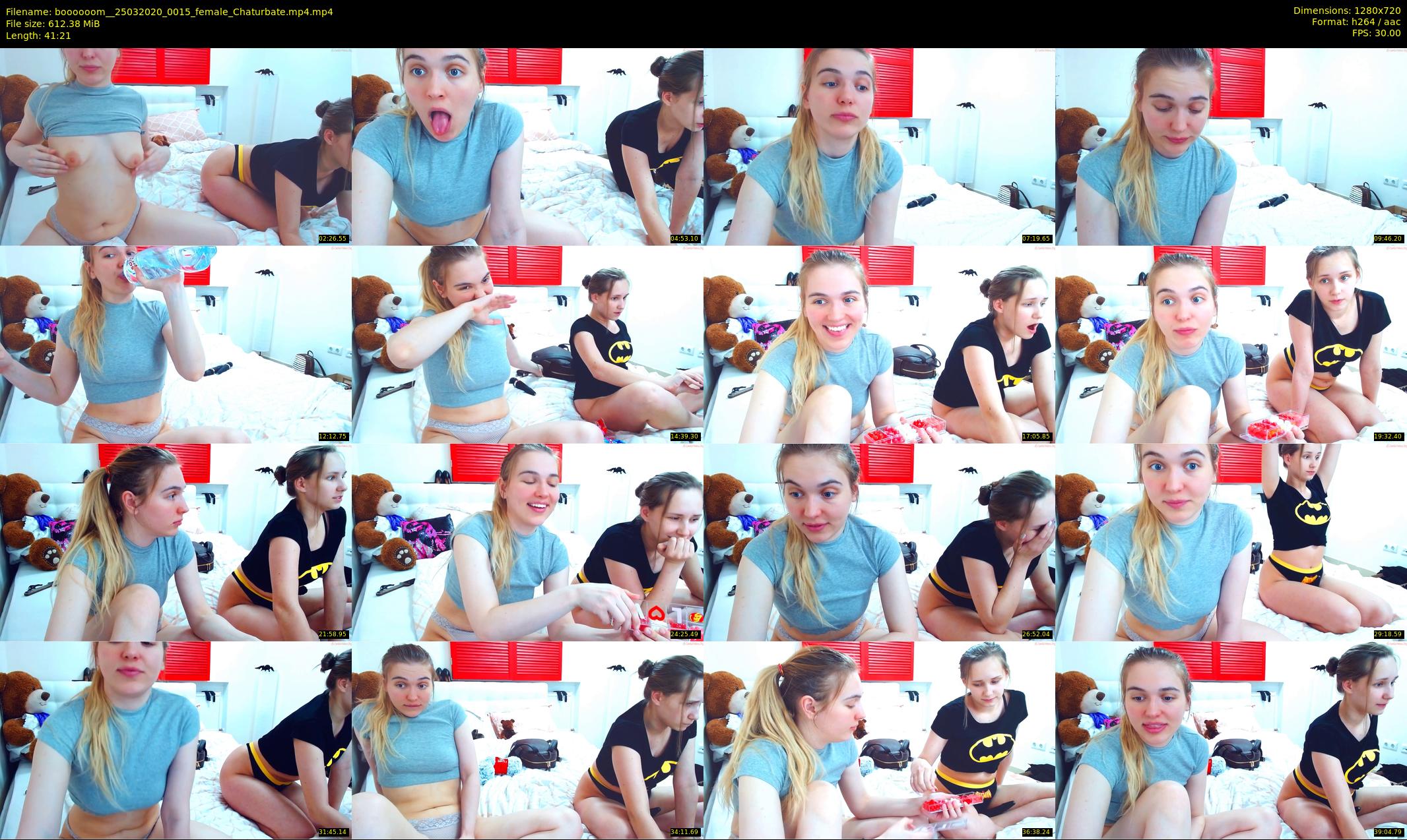 boooooom_ — 42 minute Chaturbate female cam show recording, 720p, Mar 25, 2020