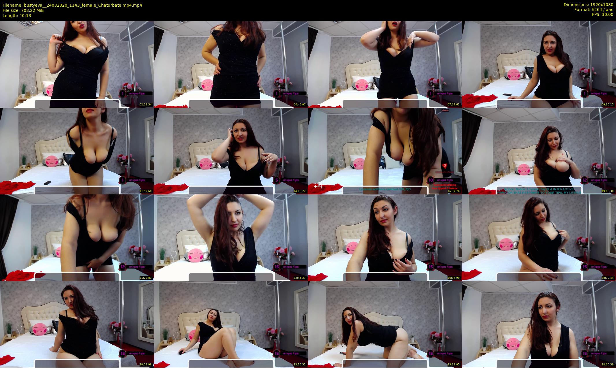 bustyeva_ — 41 minute Chaturbate female cam show recording, 1080p, Mar 24, 2020