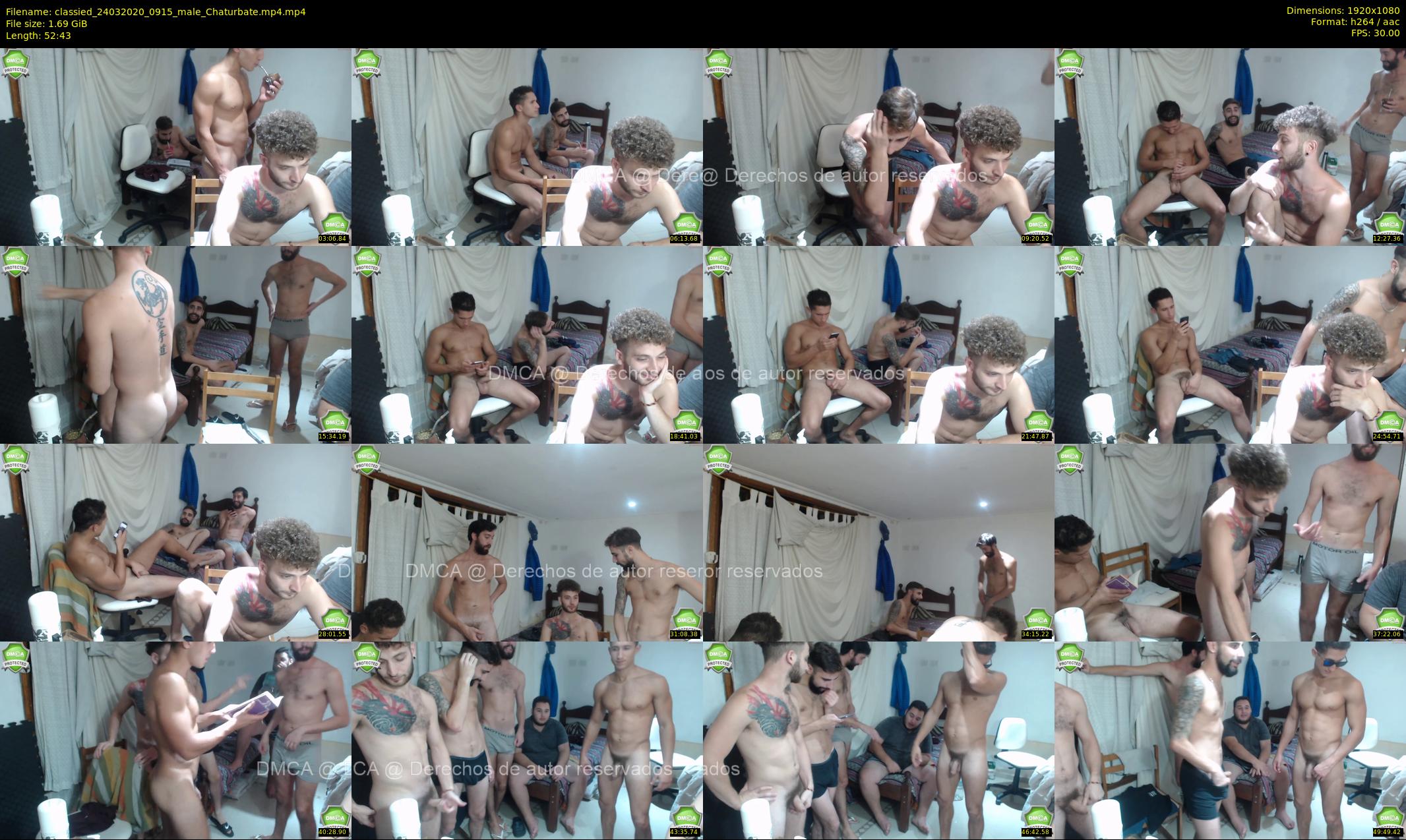 classied — 53 minute Chaturbate male cam show recording, 1080p, Mar 24, 2020
