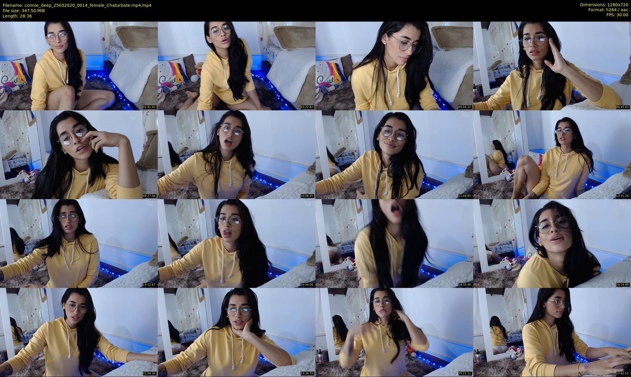 connie_deep — 29 minute Chaturbate female cam show recording, 720p, Mar 25, 2020