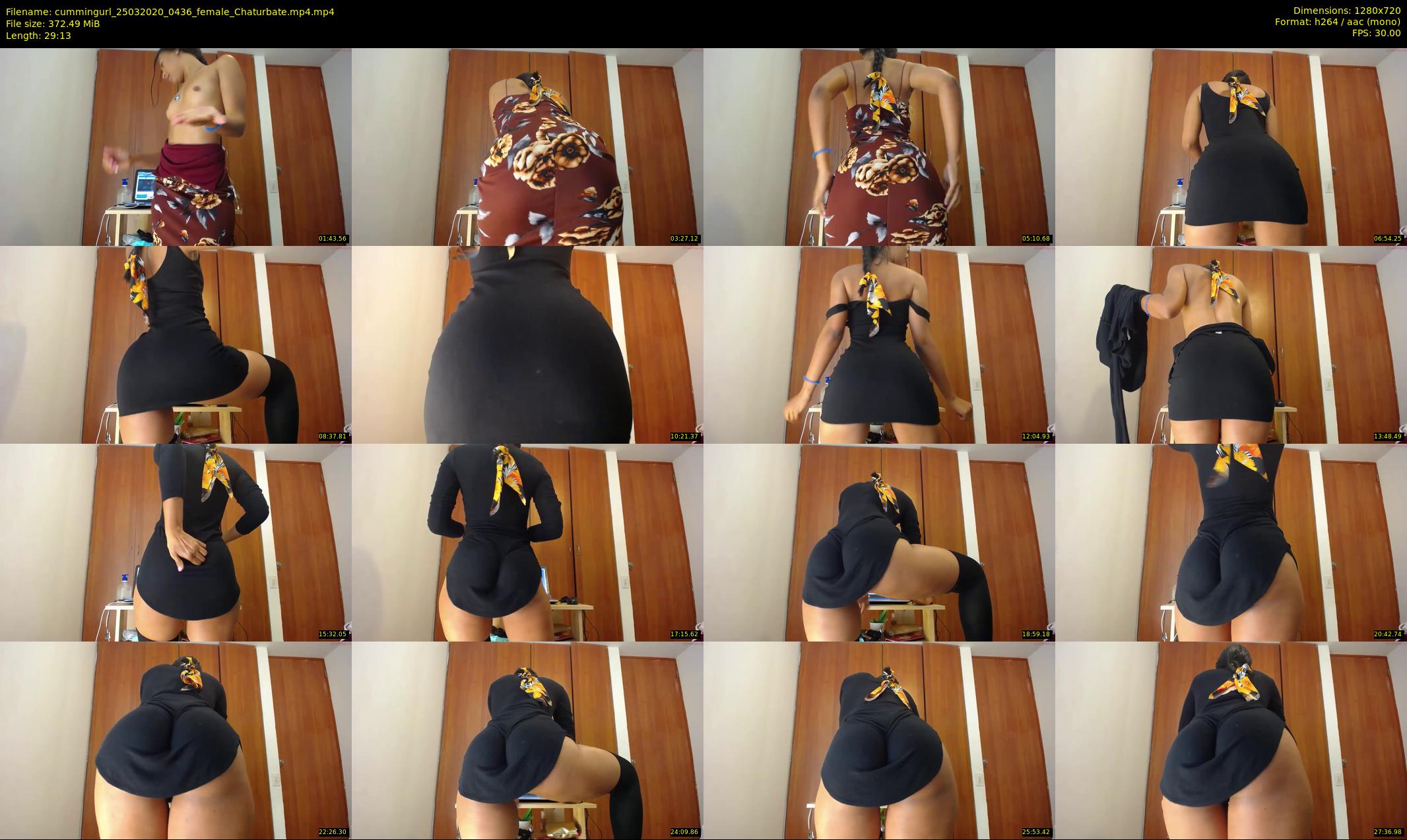 cummingurl — 30 minute Chaturbate couple cam show recording, 720p, Mar 25, 2020