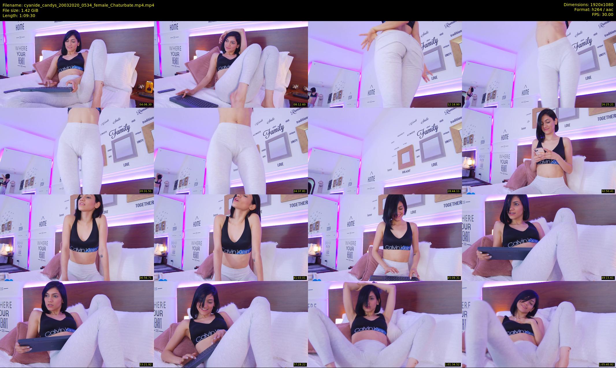 cyanide_candys — 70 minute Chaturbate female cam show recording, 1080p, Mar 20, 2020
