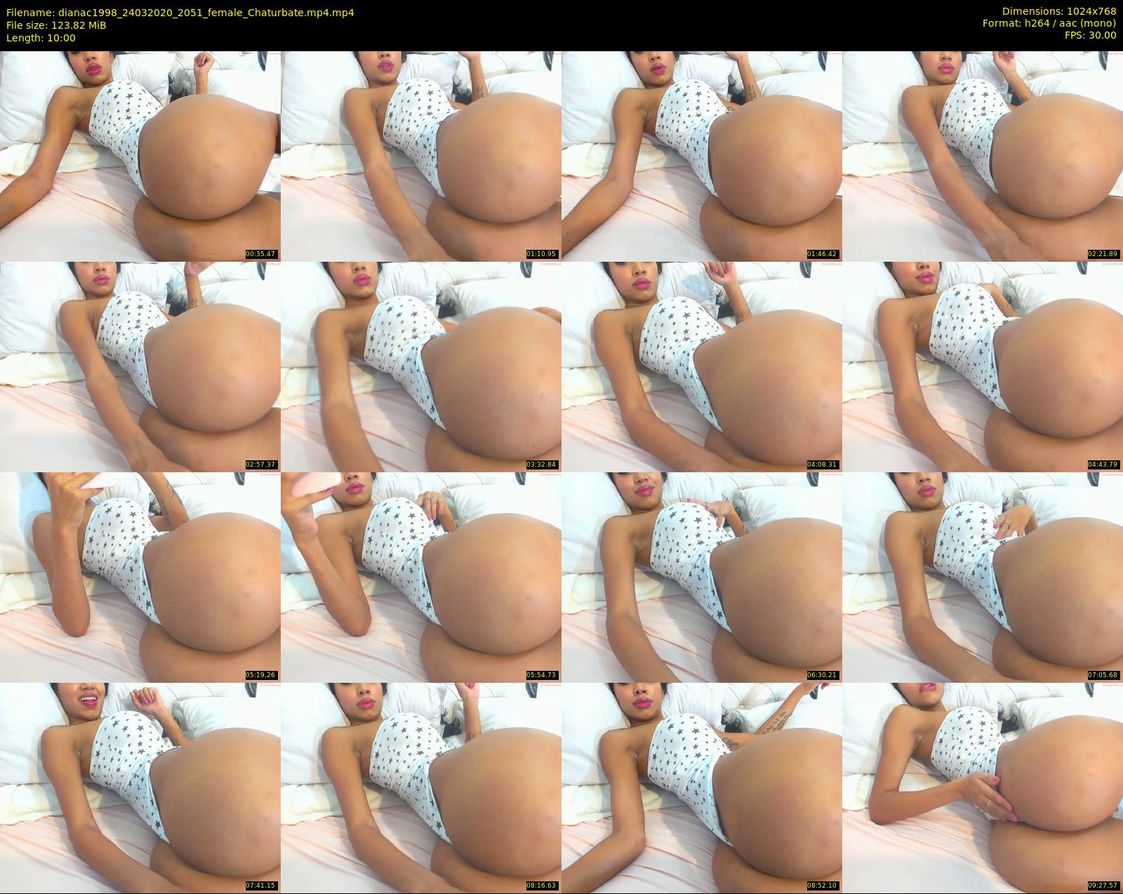 dianac1998 — 10 minute Chaturbate female cam show recording, 720p, Mar 24, 2020
