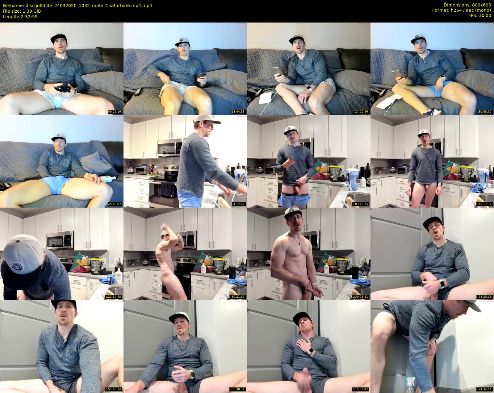 discgolf4life — 153 minute Chaturbate male cam show recording, 480p, Mar 24, 2020