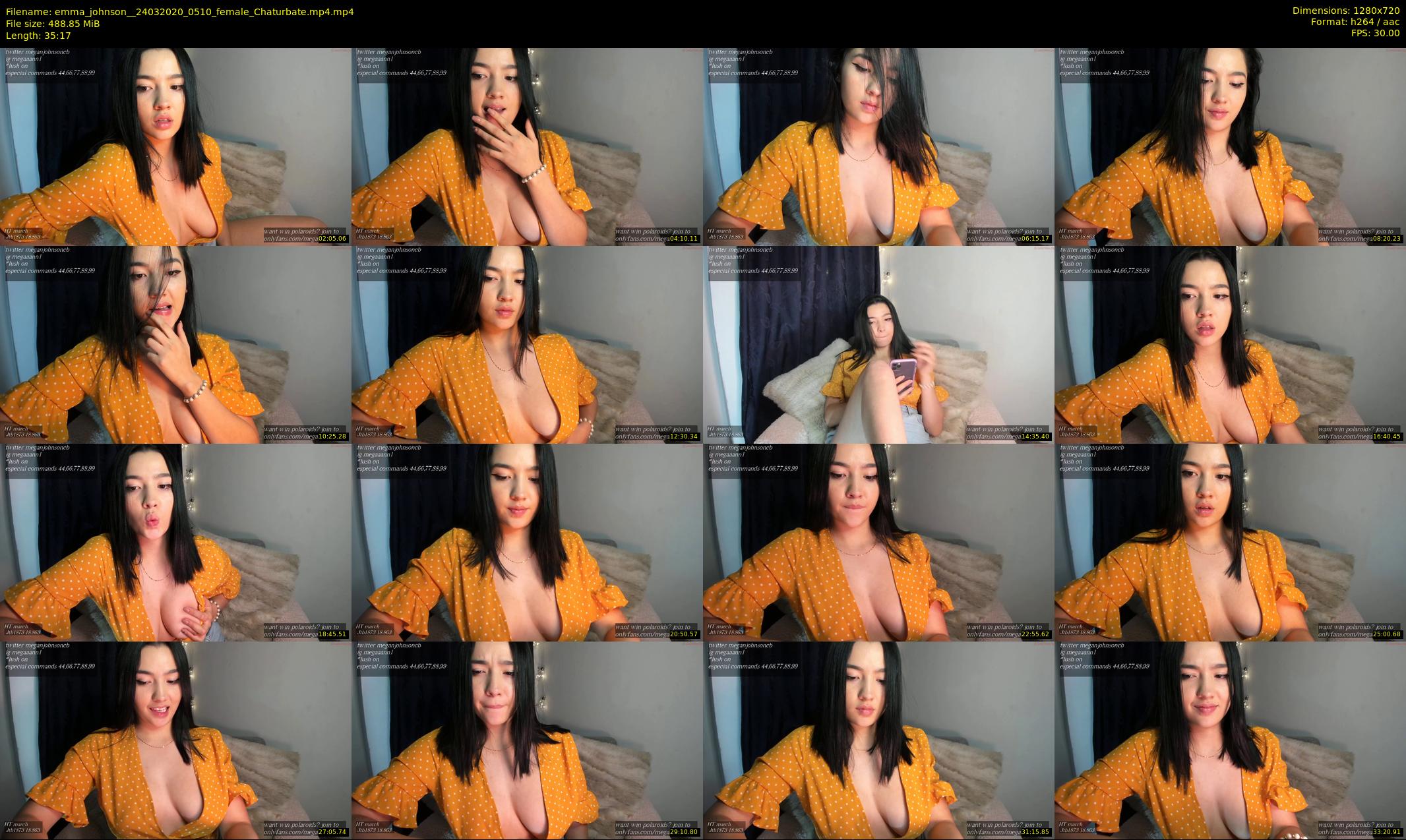 emma_johnson_ — 36 minute Chaturbate female cam show recording, 720p, Mar 24, 2020