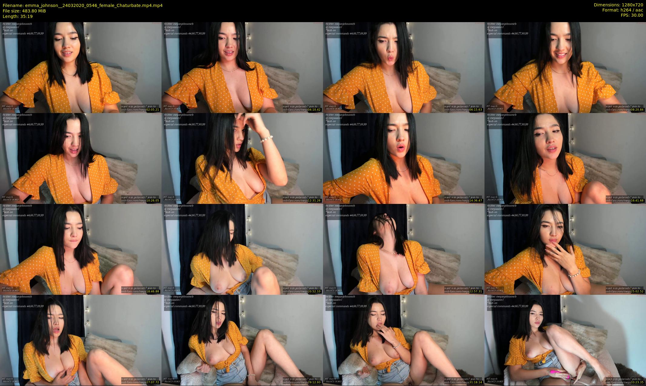 emma_johnson_ — 36 minute Chaturbate female cam show recording, 720p, Mar 24, 2020