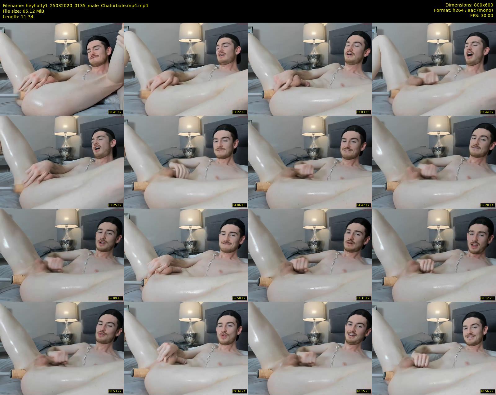 heyhotty1 — 12 minute Chaturbate male cam show recording, 480p, Mar 25, 2020