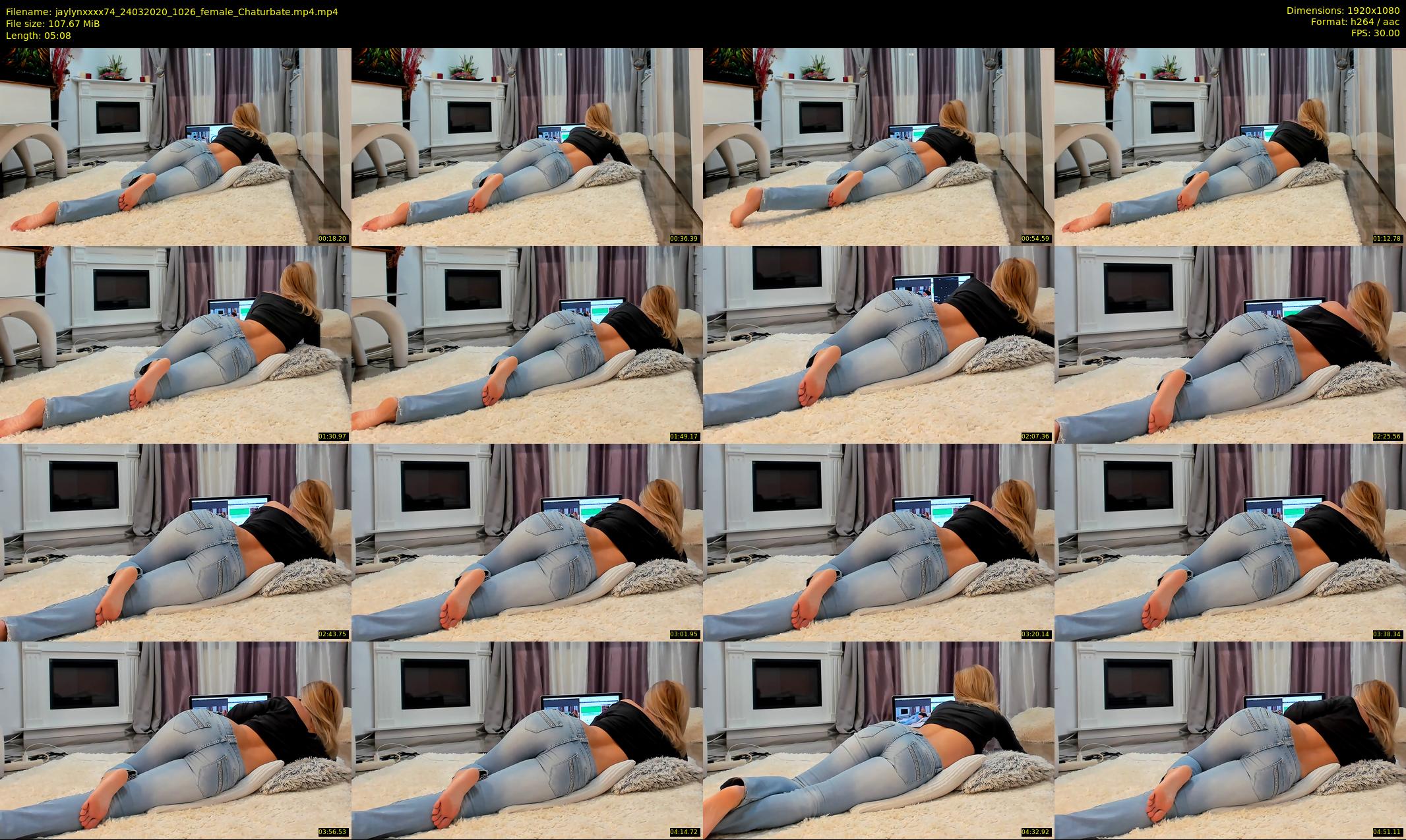 jaylynxxxx74 — 6 minute Chaturbate female cam show recording, 1080p, Mar 24, 2020