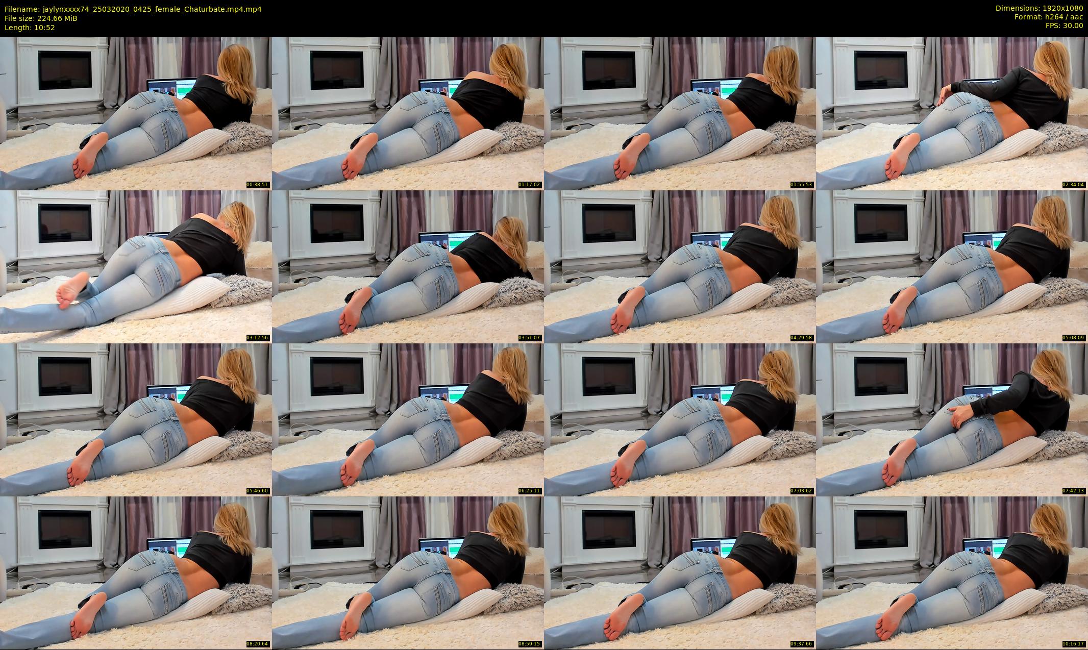 jaylynxxxx74 — 11 minute Chaturbate female cam show recording, 1080p, Mar 25, 2020