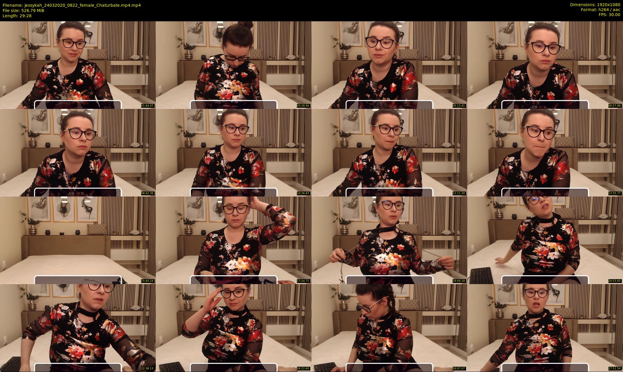 jessykah — 30 minute Chaturbate female cam show recording, 1080p, Mar 24, 2020