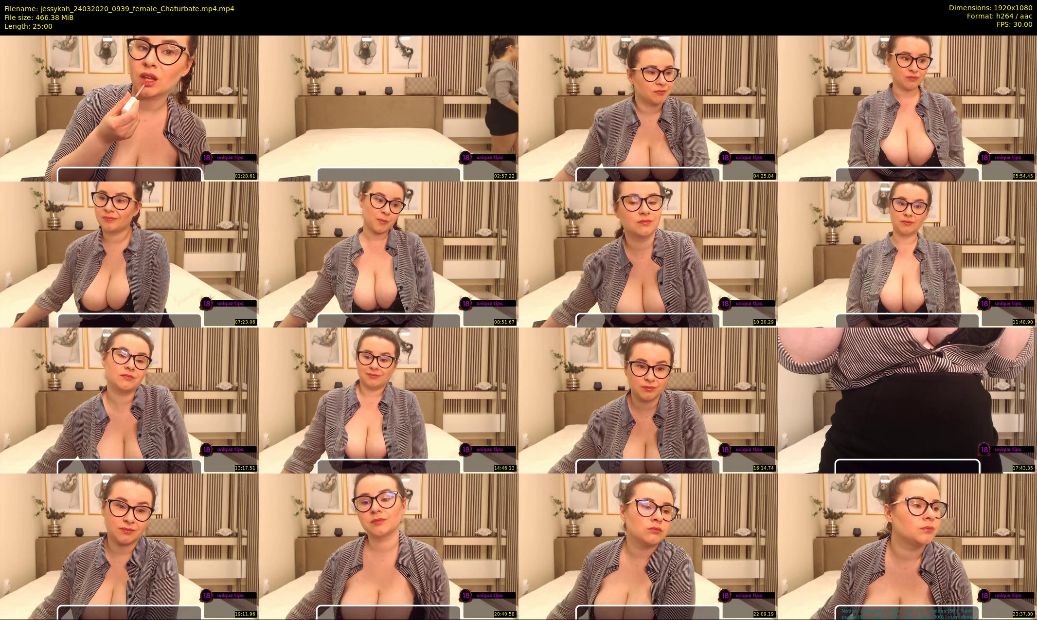 jessykah — 25 minute Chaturbate female cam show recording, 1080p, Mar 24, 2020