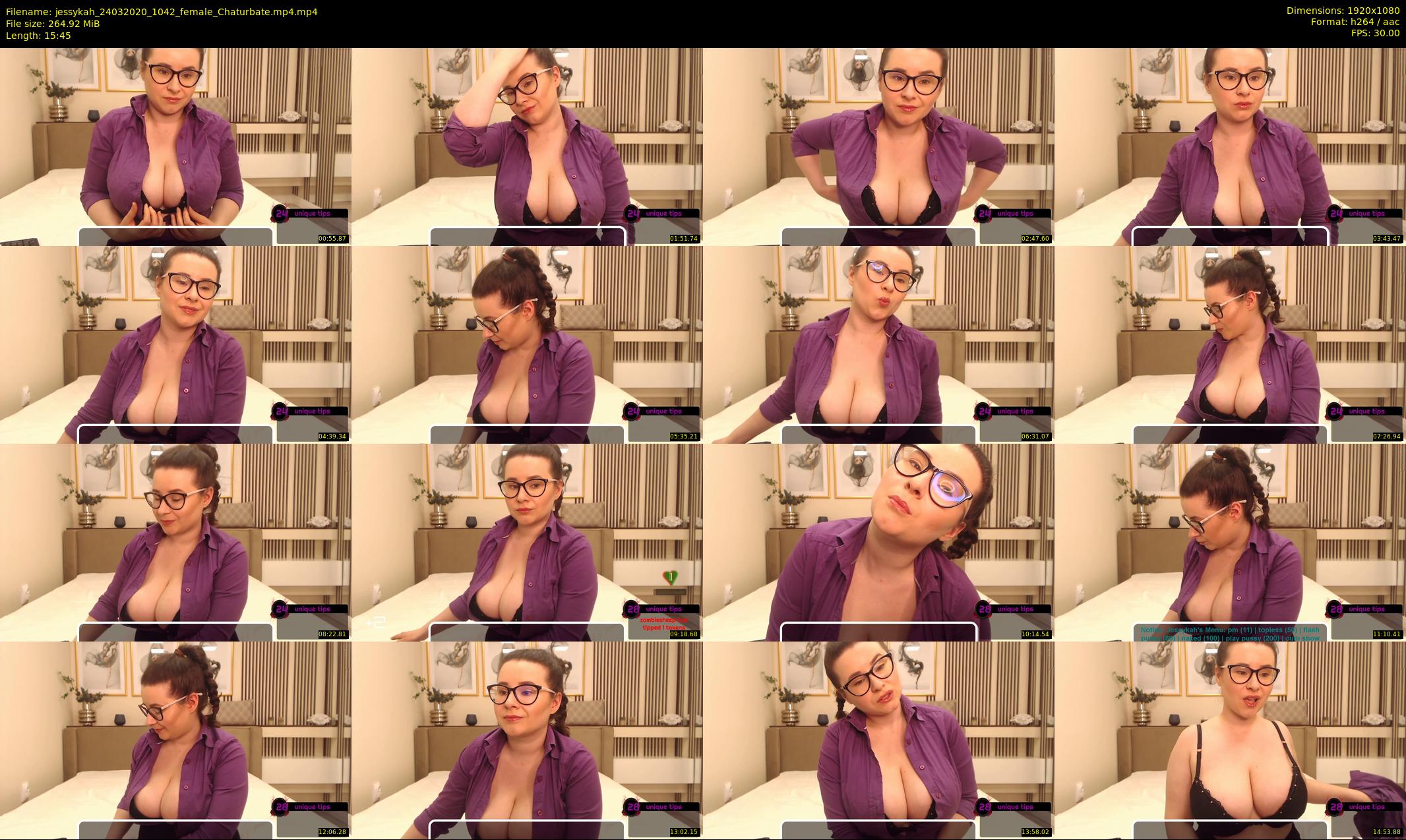 jessykah — 16 minute Chaturbate female cam show recording, 1080p, Mar 24, 2020