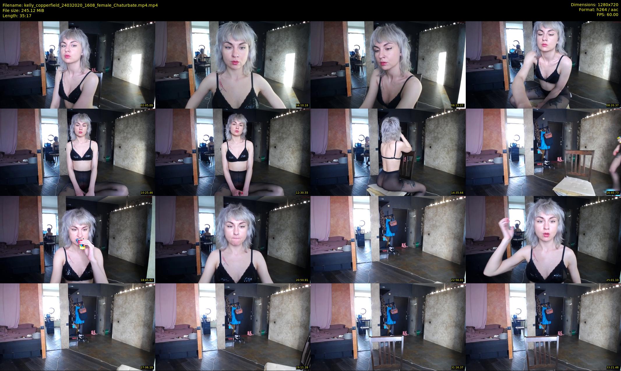 kelly_copperfield — 36 minute Chaturbate female cam show recording, 720p, Mar 24, 2020