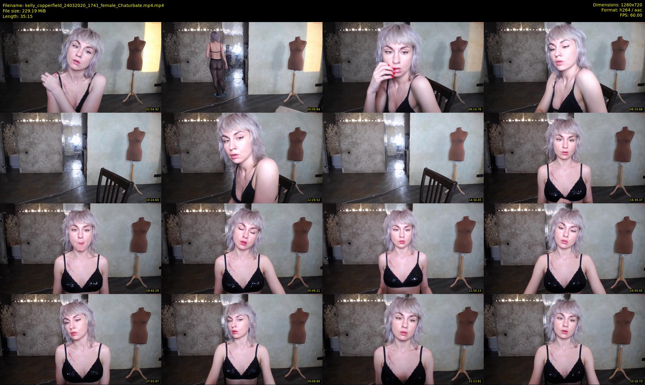 kelly_copperfield — 36 minute Chaturbate female cam show recording, 720p, Mar 24, 2020