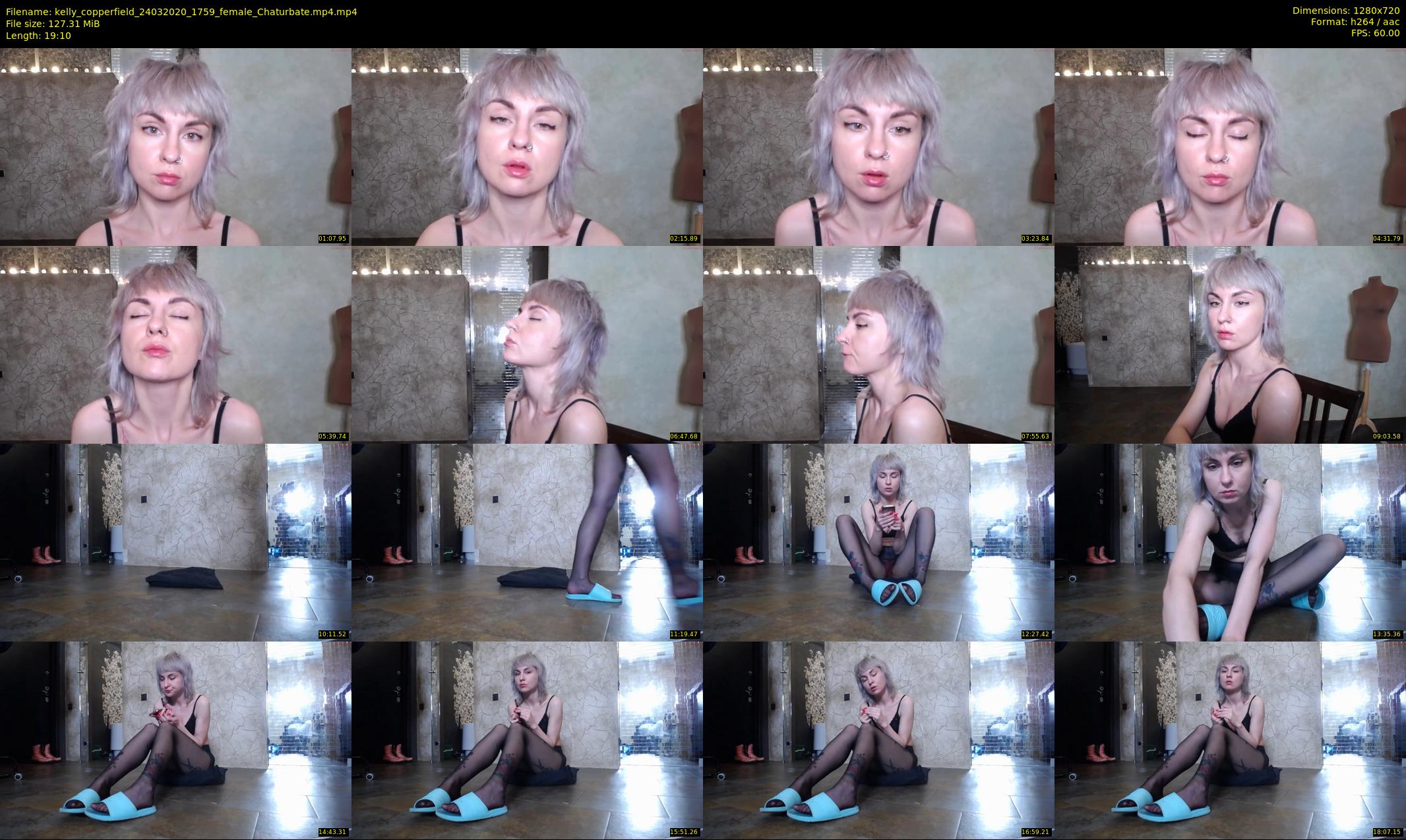 kelly_copperfield — 20 minute Chaturbate female cam show recording, 720p, Mar 24, 2020