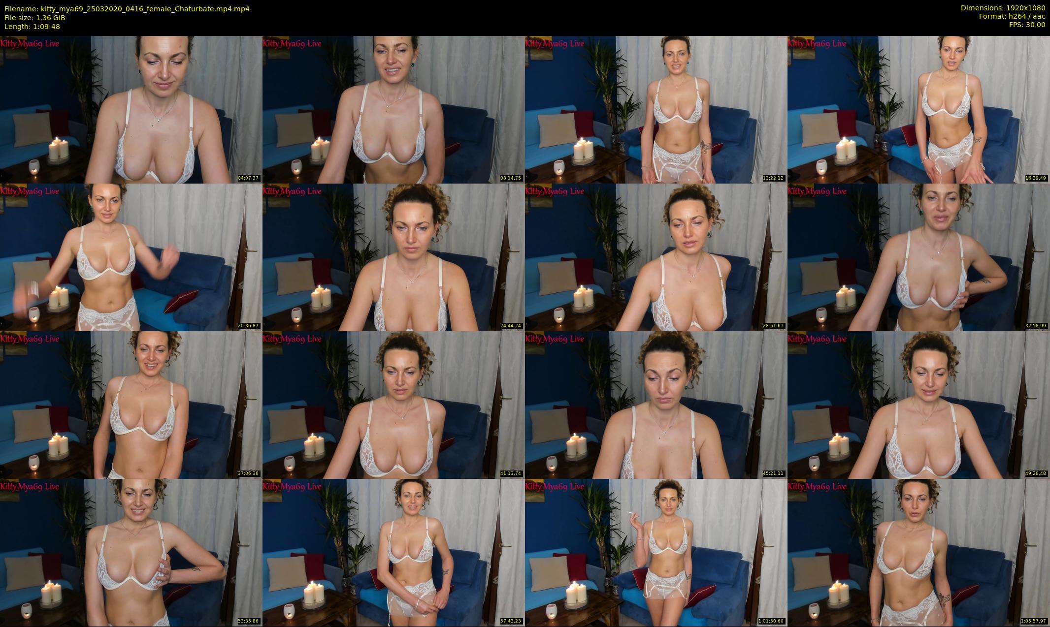 kitty_mya69 — 70 minute Chaturbate female cam show recording, 1080p, Mar 25, 2020