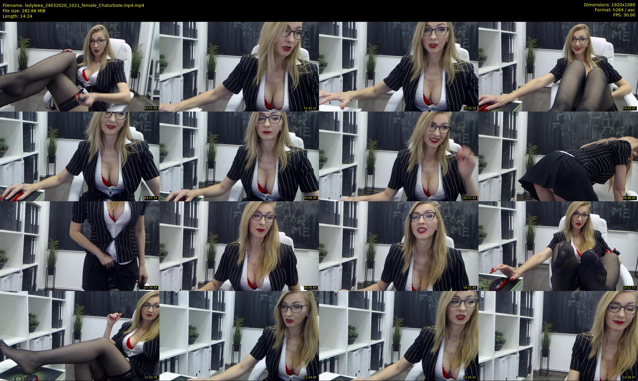 ladyleea — 15 minute Chaturbate female cam show recording, 1080p, Mar 24, 2020