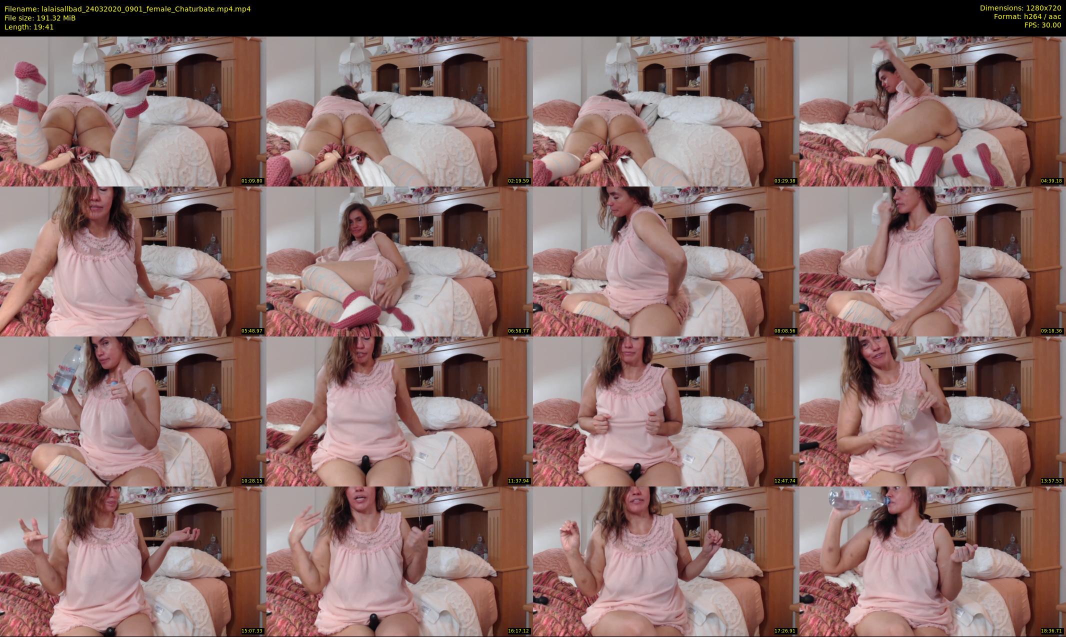 lalaisallbad — 20 minute Chaturbate female cam show recording, 720p, Mar 24, 2020