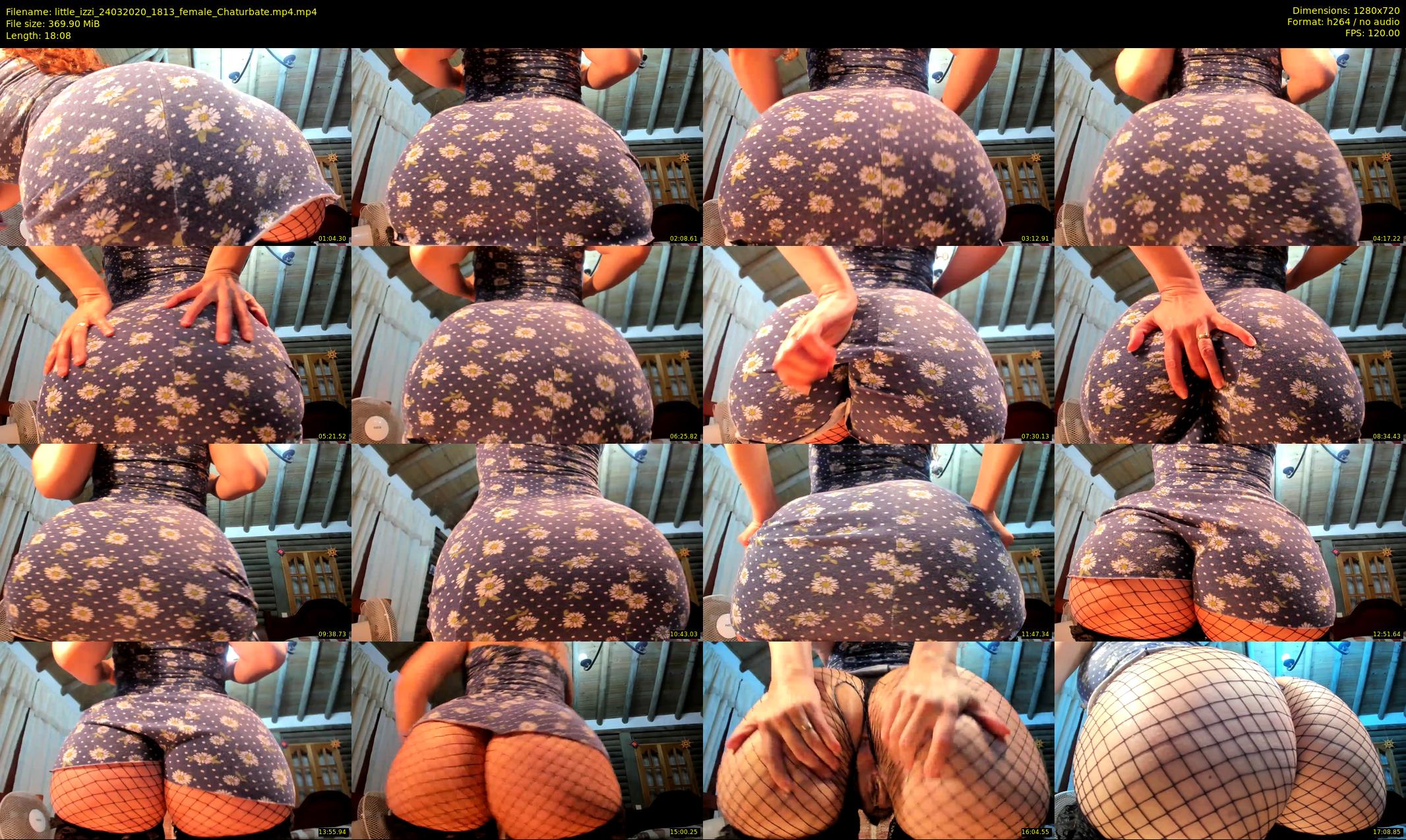 little_izzi — 19 minute Chaturbate female cam show recording, 720p, Mar 24, 2020