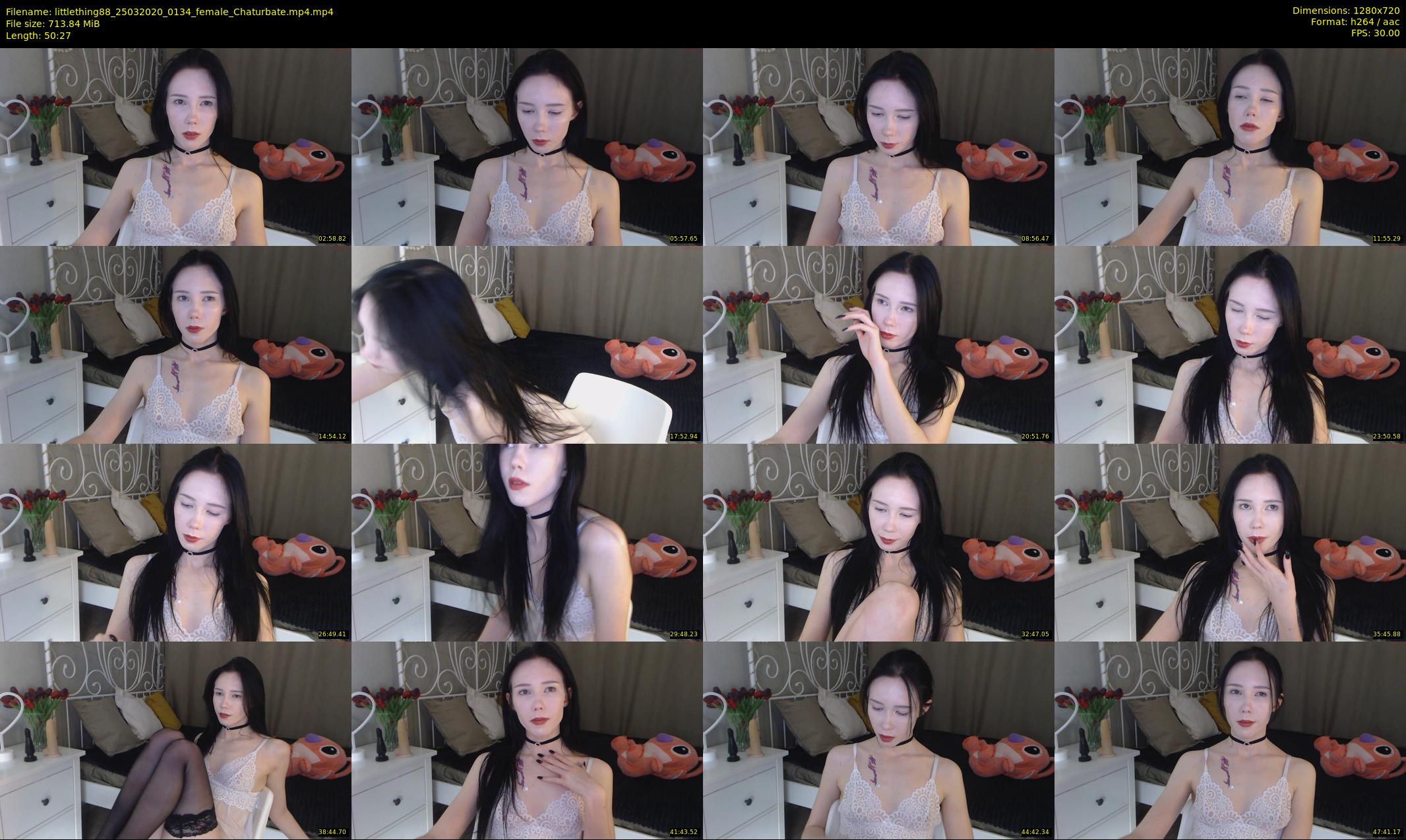 littlething88 — 51 minute Chaturbate female cam show recording, 720p, Mar 25, 2020