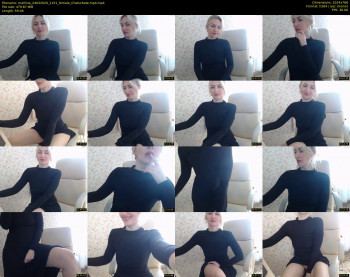 mallinia — 60 minute Chaturbate female cam show recording, 720p, Mar 24, 2020