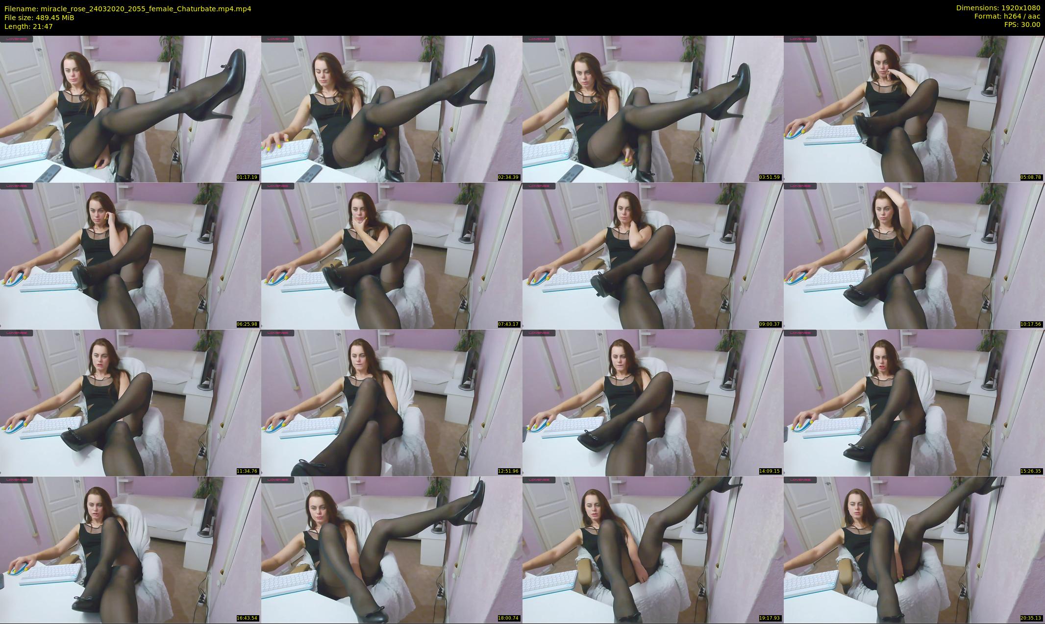 miracle_rose — 22 minute Chaturbate female cam show recording, 1080p, Mar 24, 2020