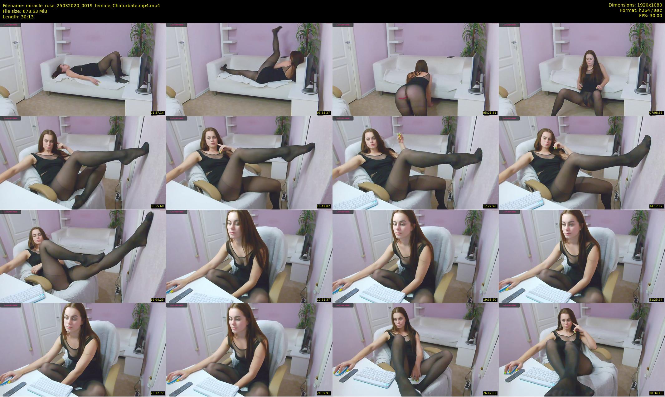 miracle_rose — 31 minute Chaturbate female cam show recording, 1080p, Mar 25, 2020