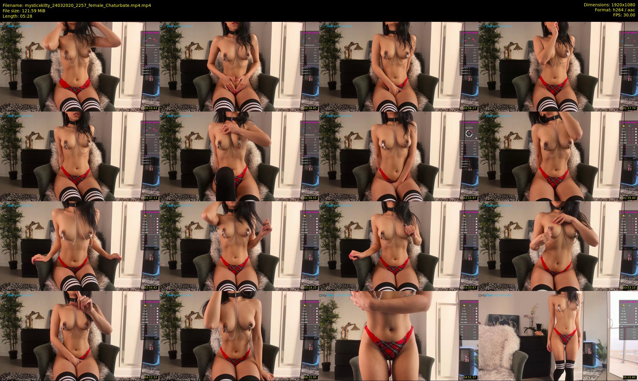 mysticxkitty — 6 minute Chaturbate female cam show recording, 1080p, Mar 24, 2020