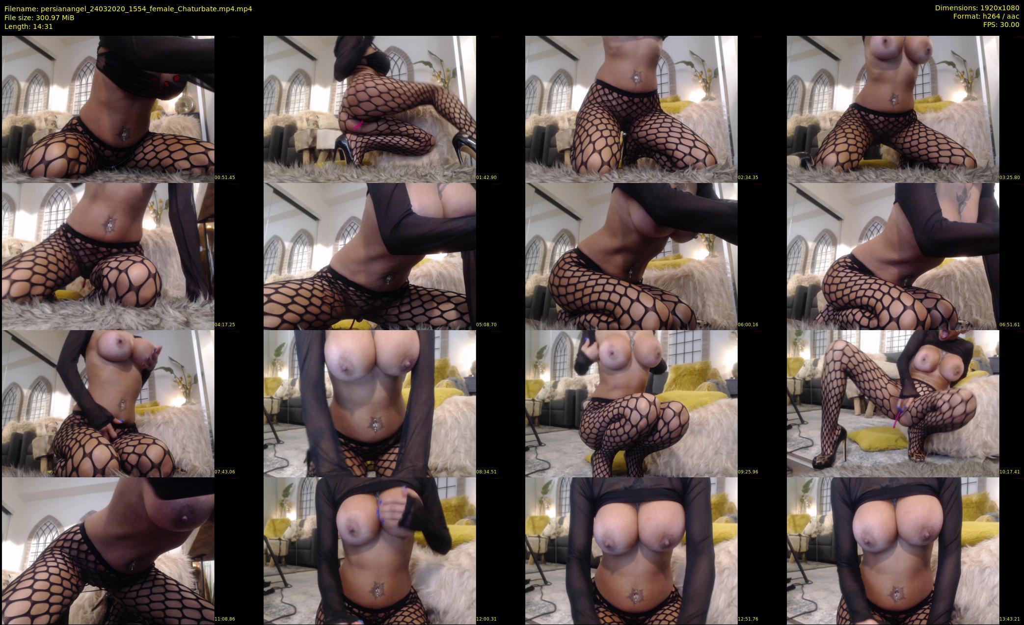 persianangel — 15 minute Chaturbate female cam show recording, 1080p, Mar 24, 2020