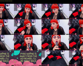 pyrowayne — 45 minute Chaturbate female cam show recording, 720p, Mar 20, 2020