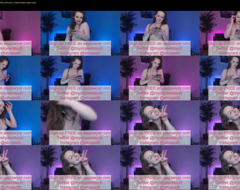 skyewatson — 4 minute Chaturbate female cam show recording, 1080p, Mar 25, 2020