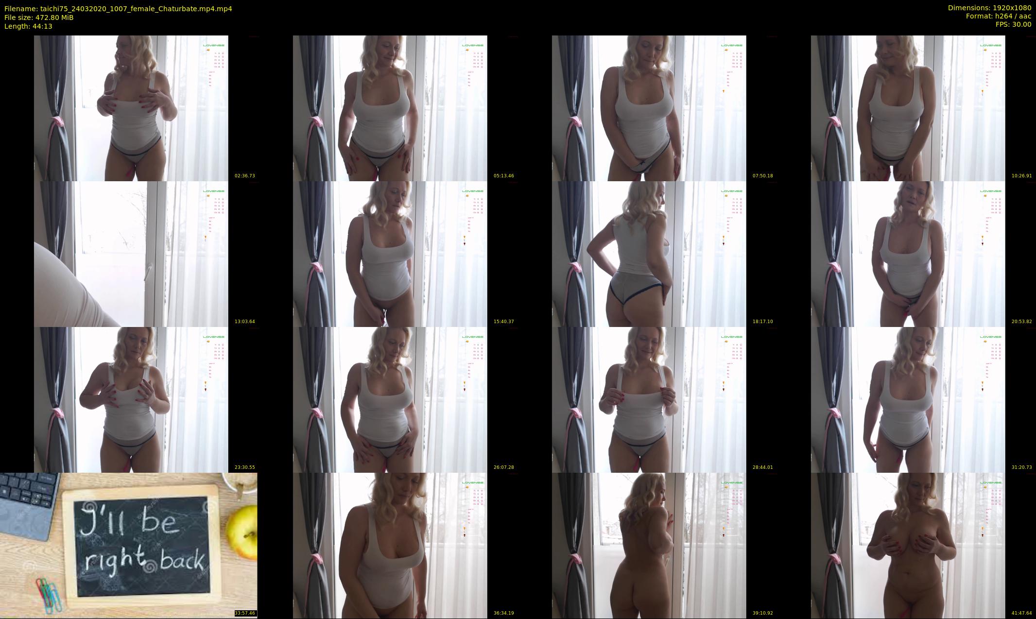 taichi75 — 45 minute Chaturbate female cam show recording, 1080p, Mar 24, 2020