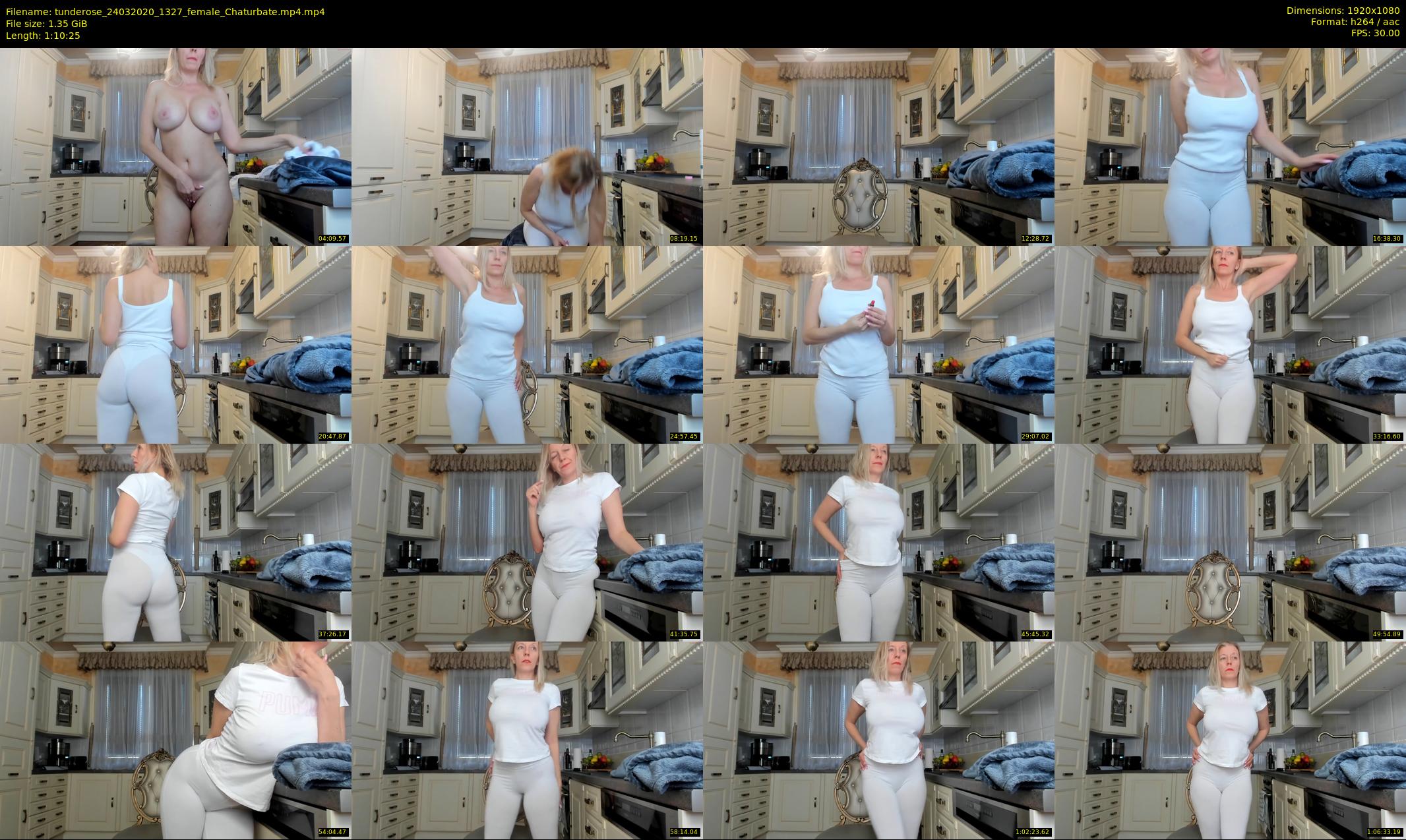 tunderose — 71 minute Chaturbate female cam show recording, 1080p, Mar 24, 2020