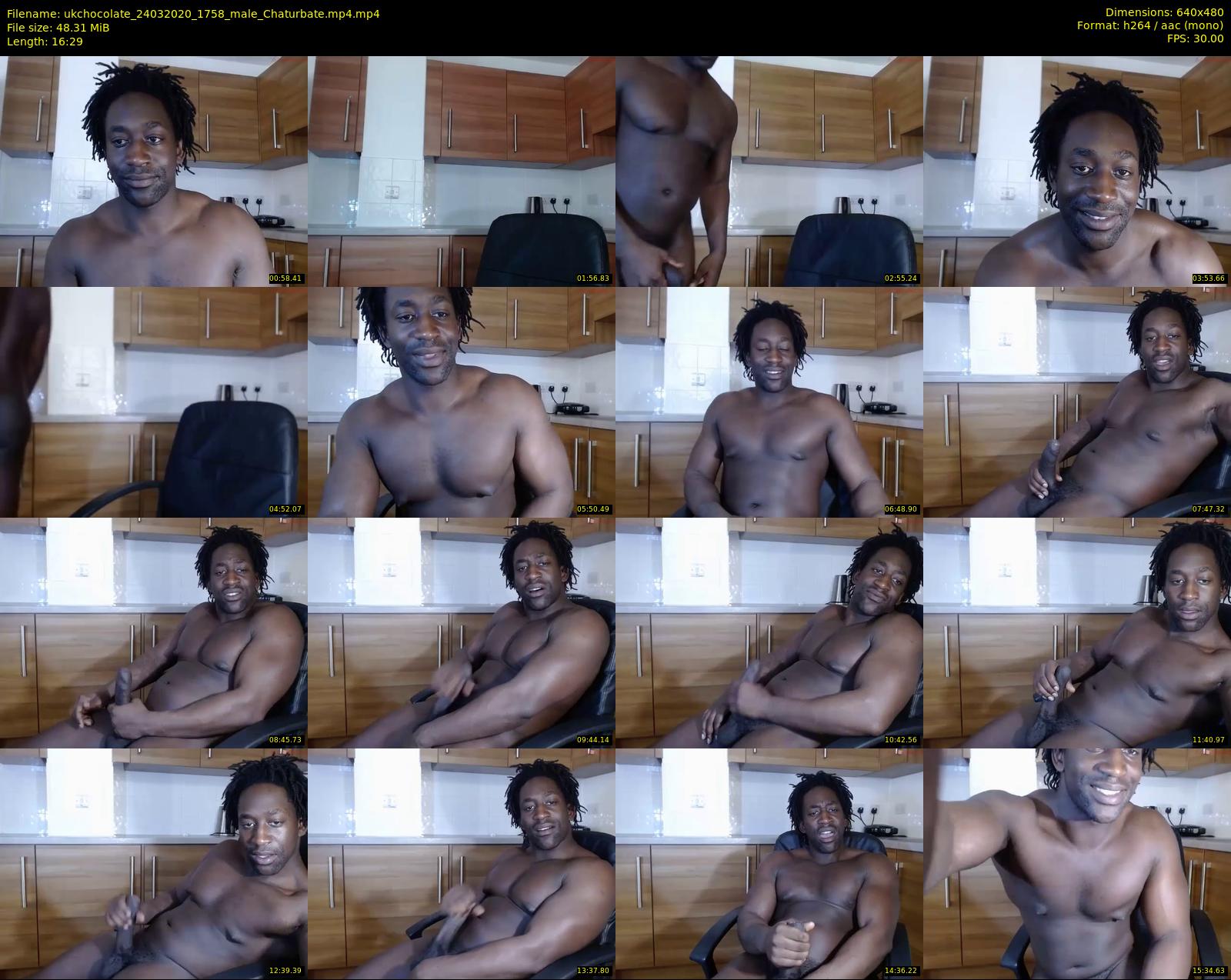 ukchocolate — 17 minute Chaturbate male cam show recording, 480p, Mar 24, 2020
